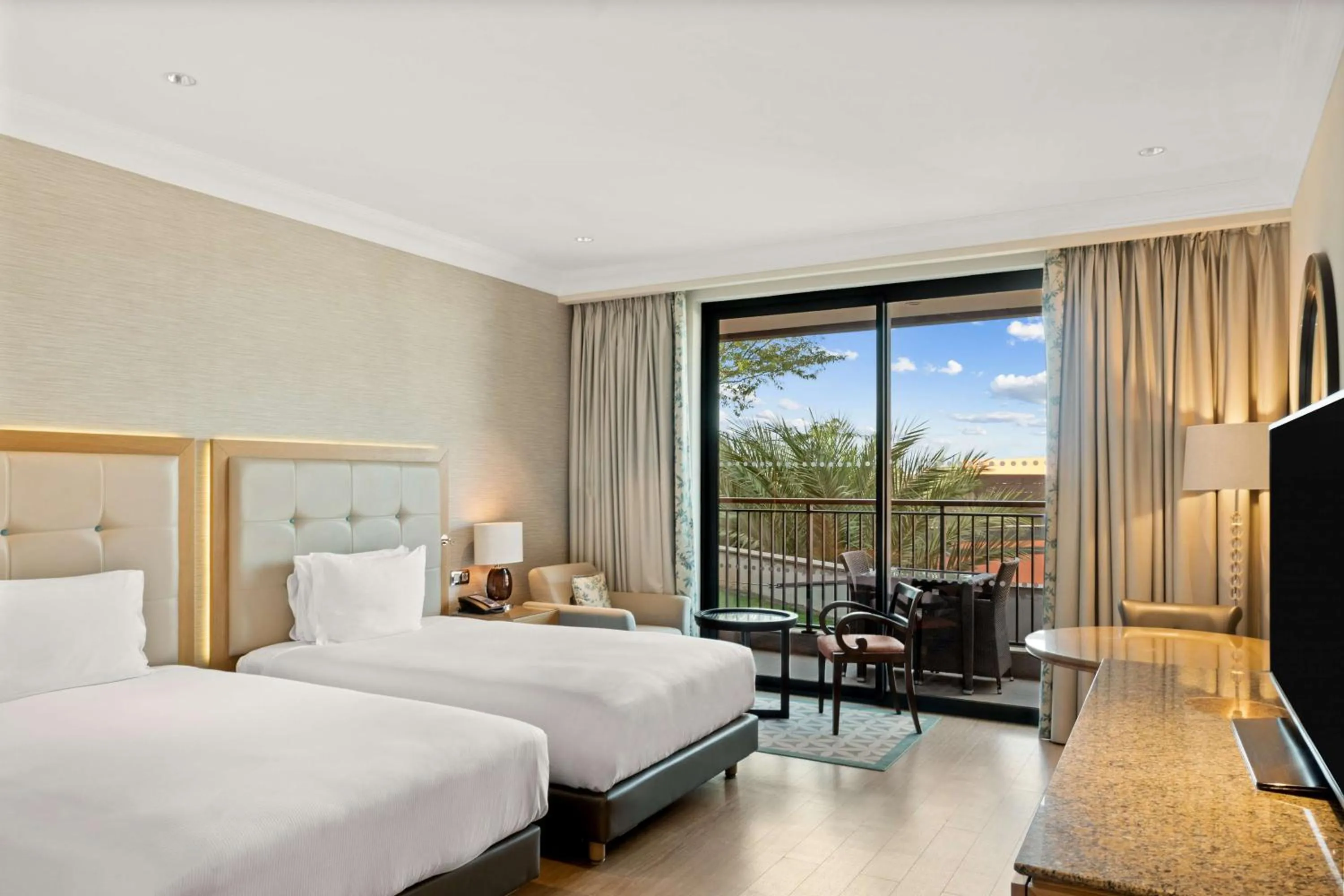 Bed in Hilton Cabo Verde Sal Resort