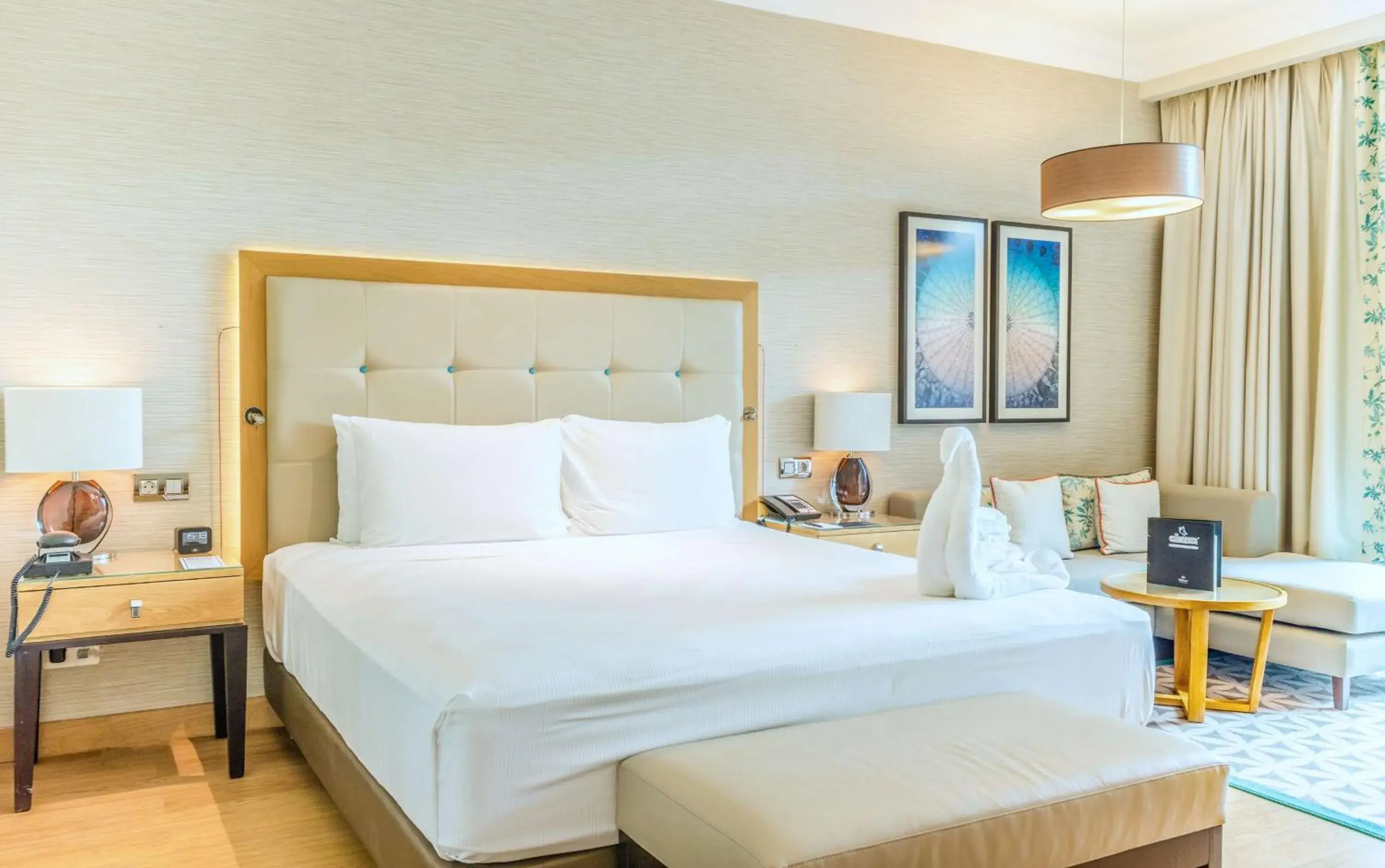 Living room, Bed in Hilton Cabo Verde Sal Resort Living room, Bed in Hilton Cabo Verde Sal Resort