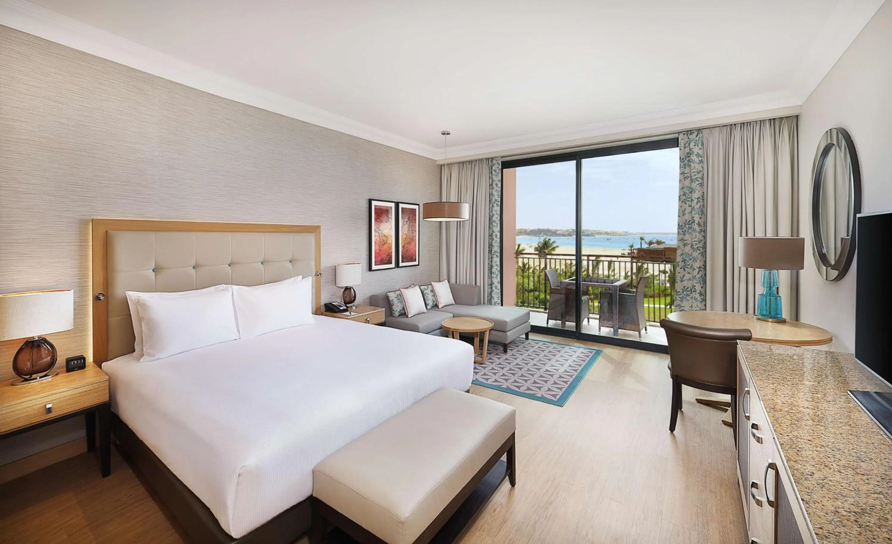 Bedroom, Bed in Hilton Cabo Verde Sal Resort