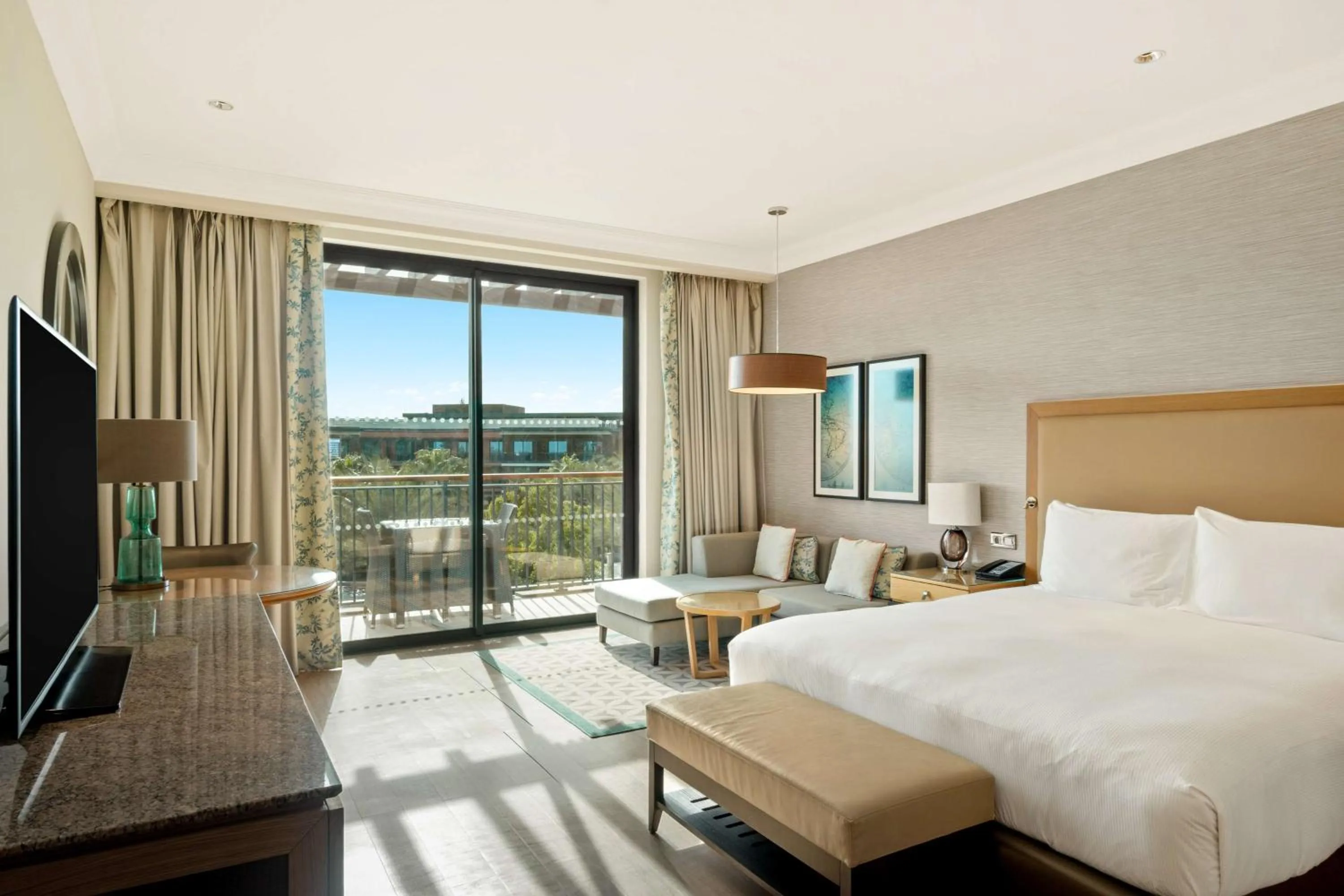 Bed in Hilton Cabo Verde Sal Resort