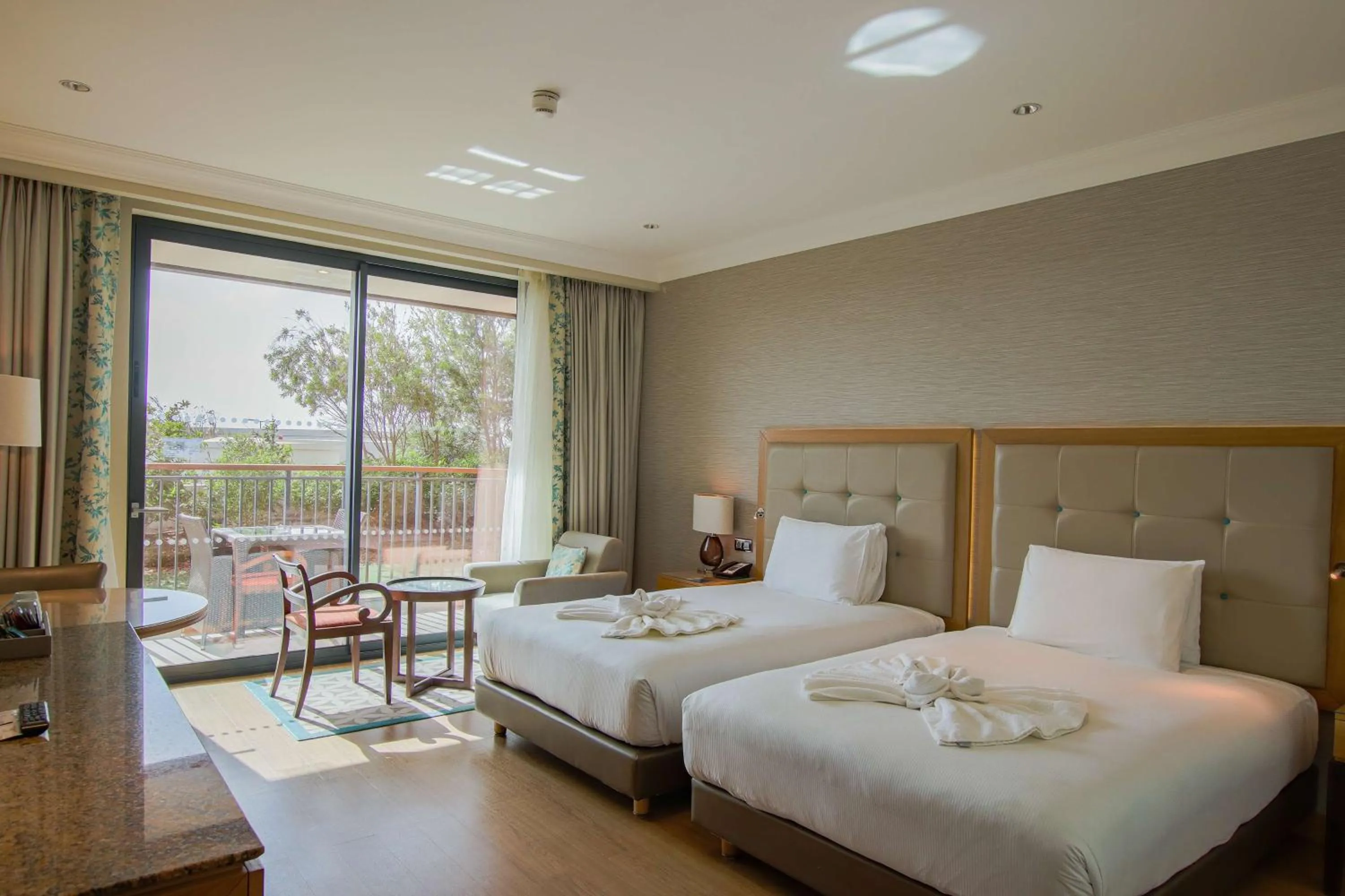 View (from property/room), Bed in Hilton Cabo Verde Sal Resort