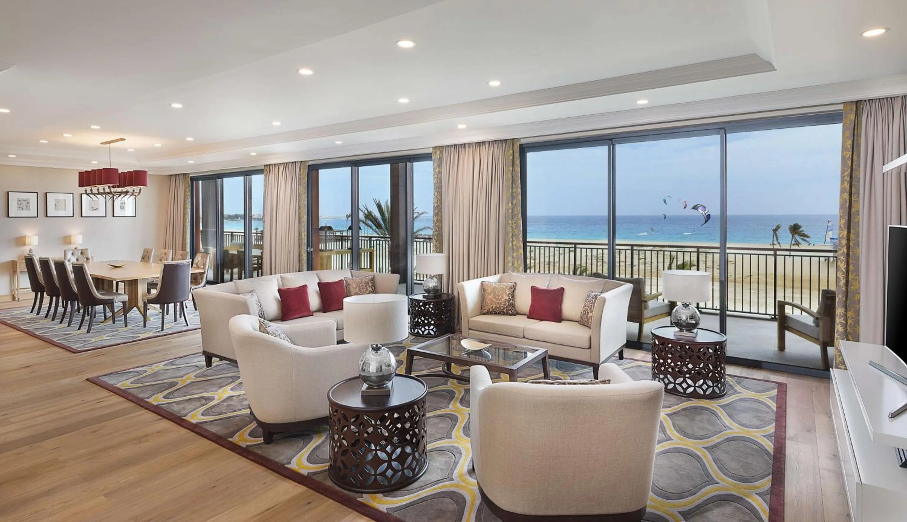 Living room in Hilton Cabo Verde Sal Resort