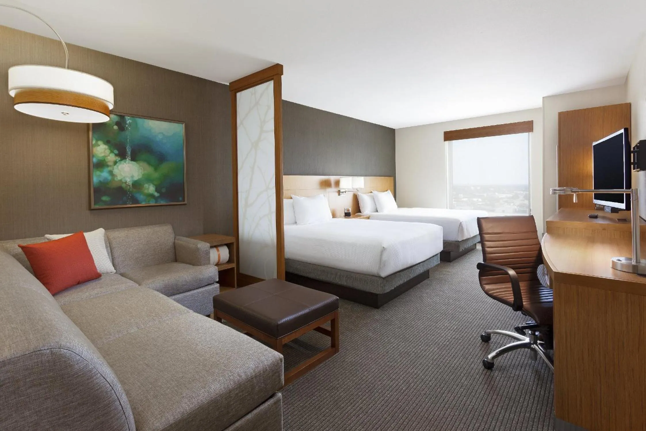 Photo of the whole room, Bed in Hyatt Place Houston- Northwest/Cy-Fair