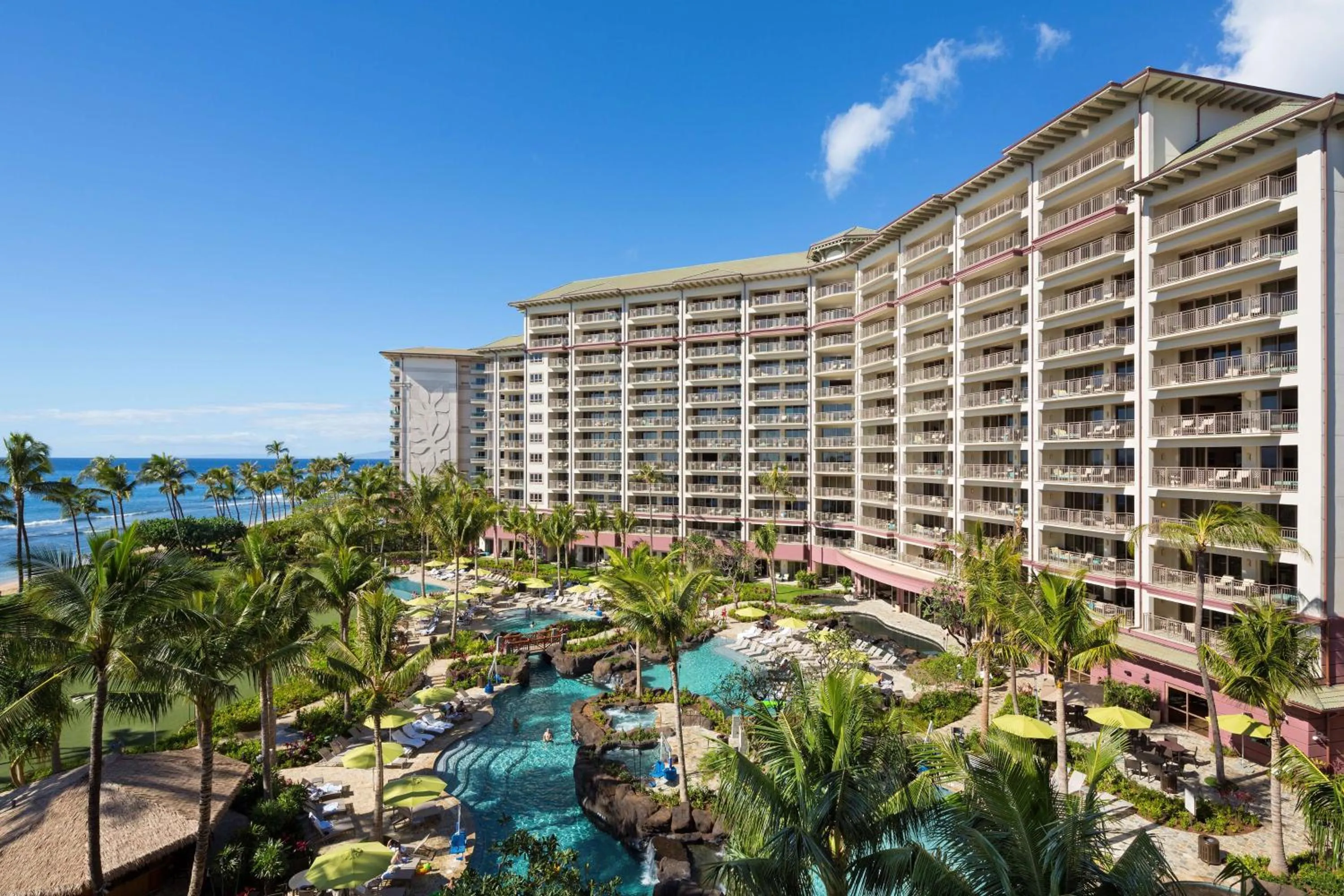 Property building in Hyatt Vacation Club at Ka'anapali Beach