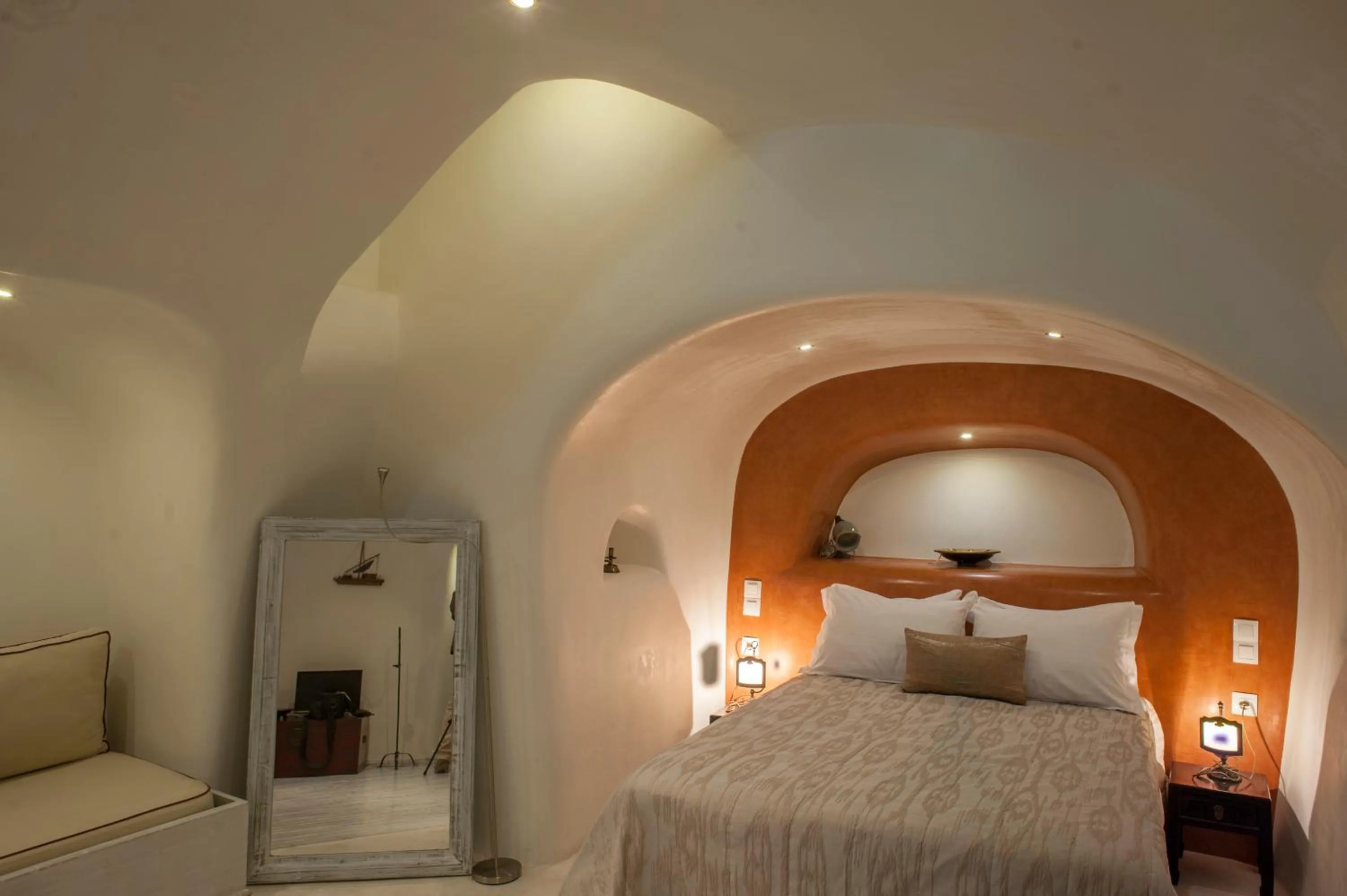 Bedroom, Bed in Heliophos Boutique Caves