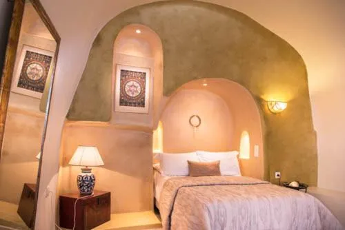 Bedroom, Bed in Heliophos Boutique Caves