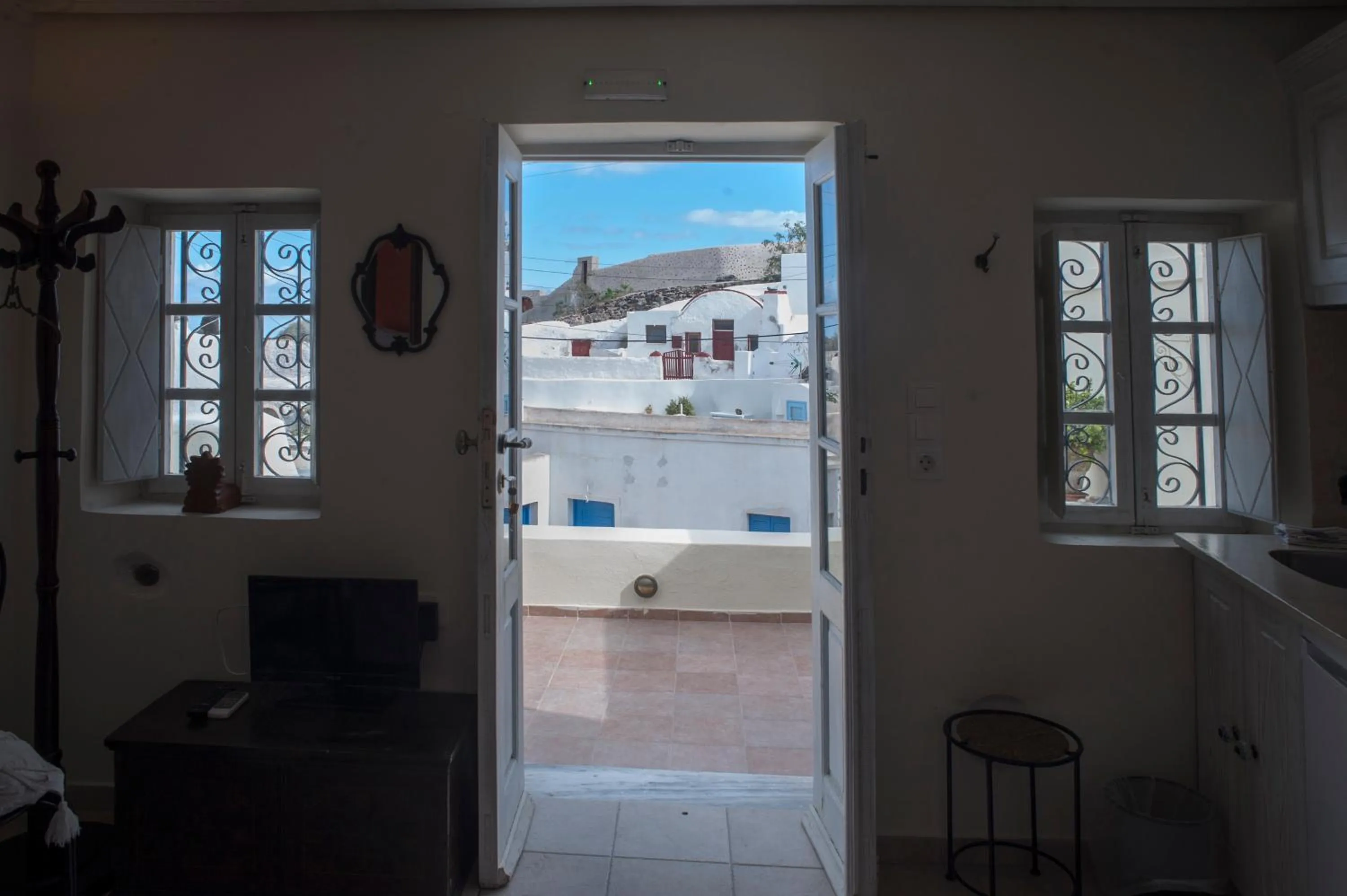 Balcony/Terrace in Heliophos Boutique Caves