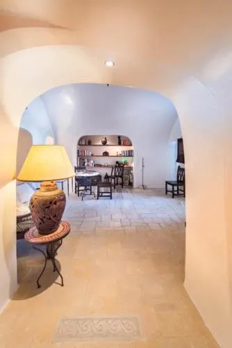 Library in Heliophos Boutique Caves