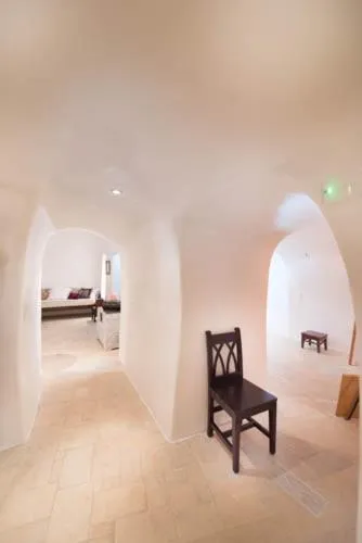 Living room in Heliophos Boutique Caves