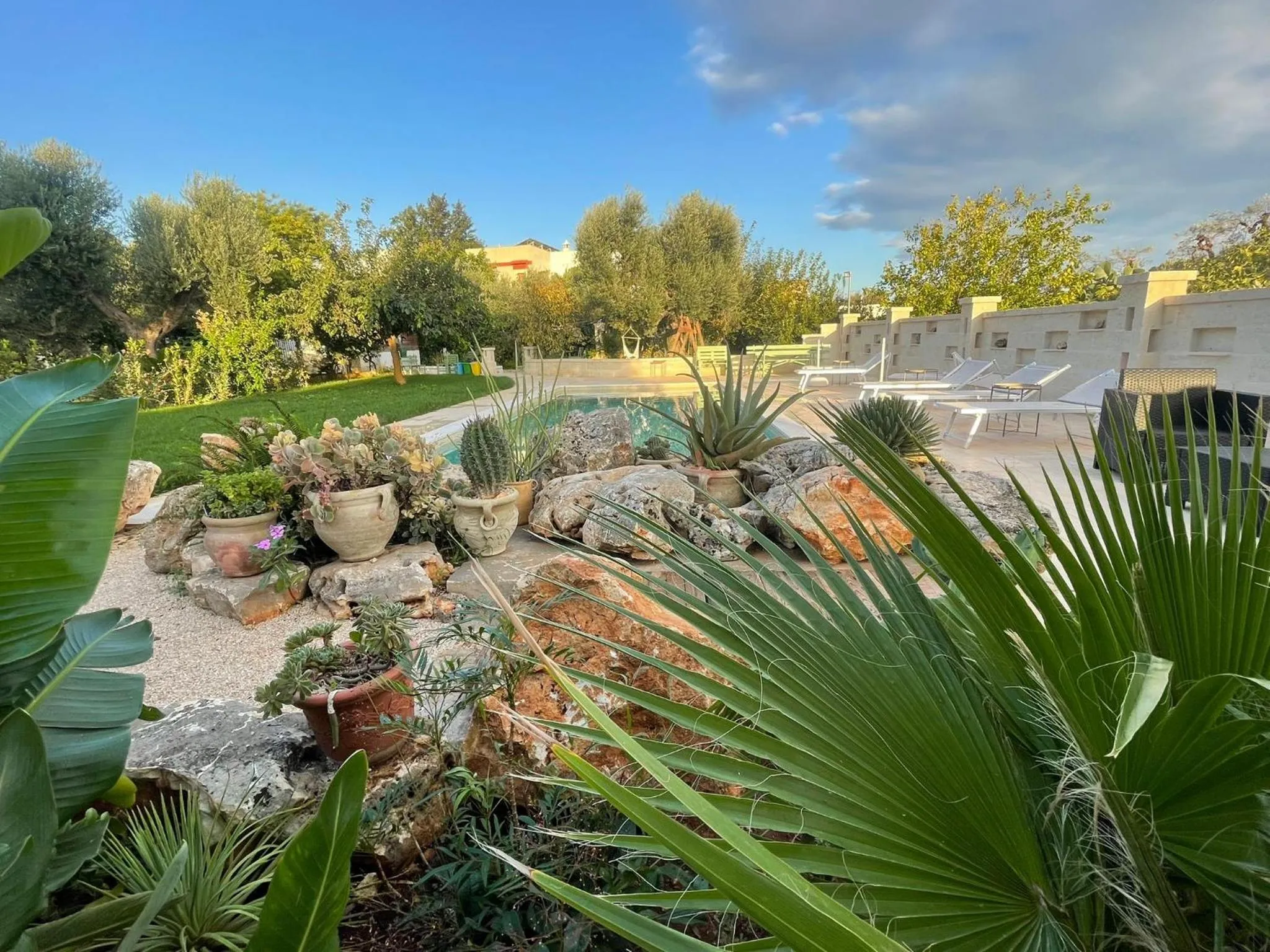 Garden in La casa nel villaggio
