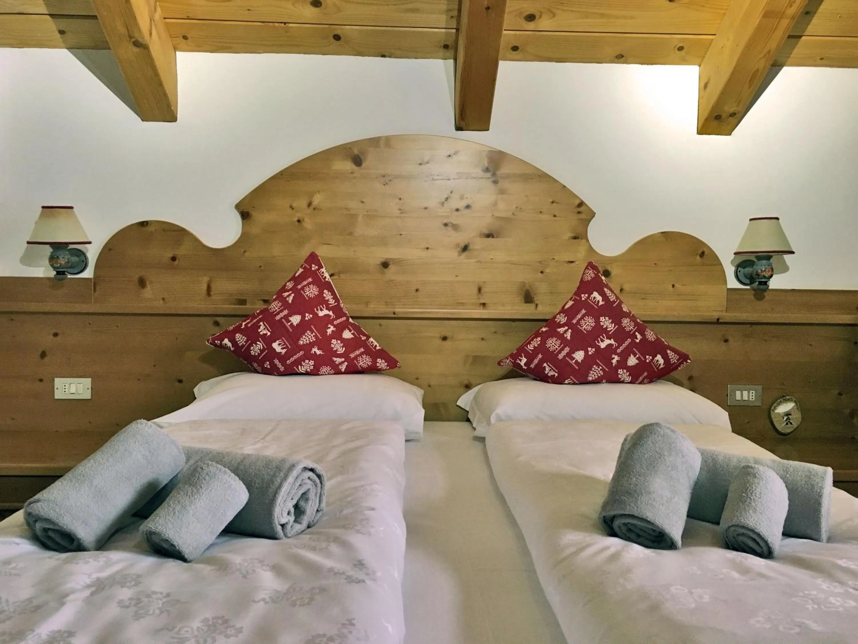Photo of the whole room, Bed in Rifugio Monti Pallidi