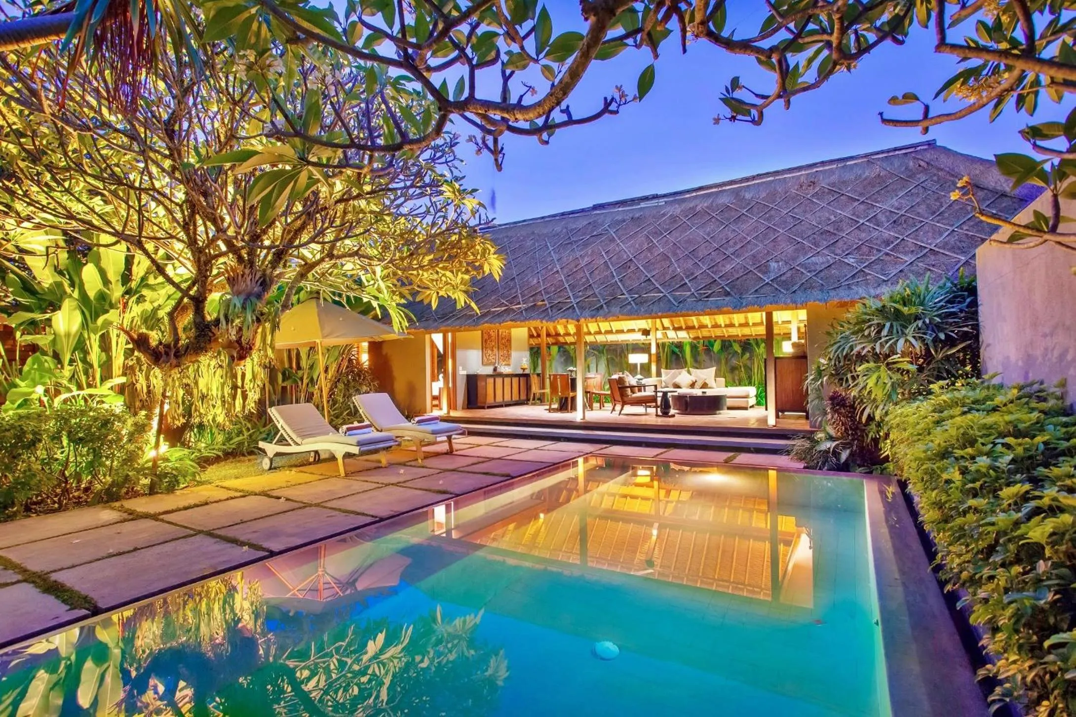 Swimming pool in Mayaloka Villas Seminyak