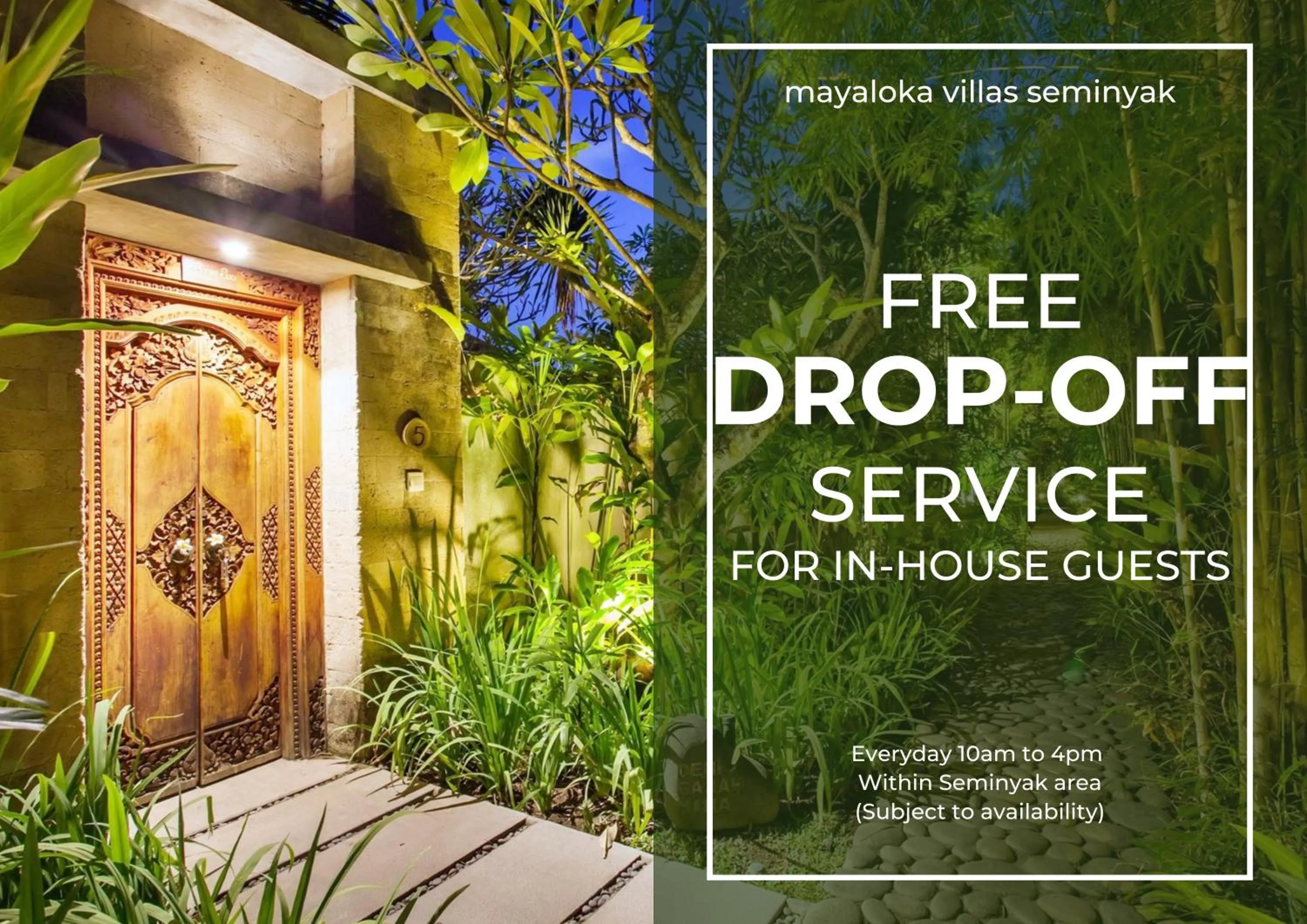 Property building in Mayaloka Villas Seminyak