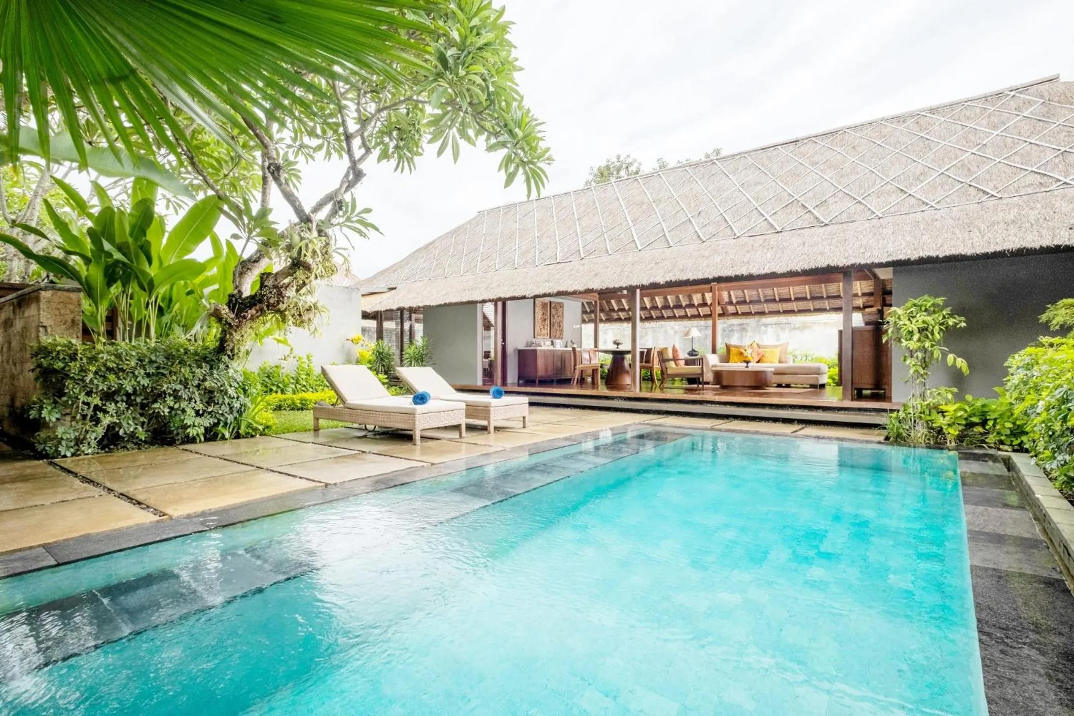 Pool view in Mayaloka Villas Seminyak