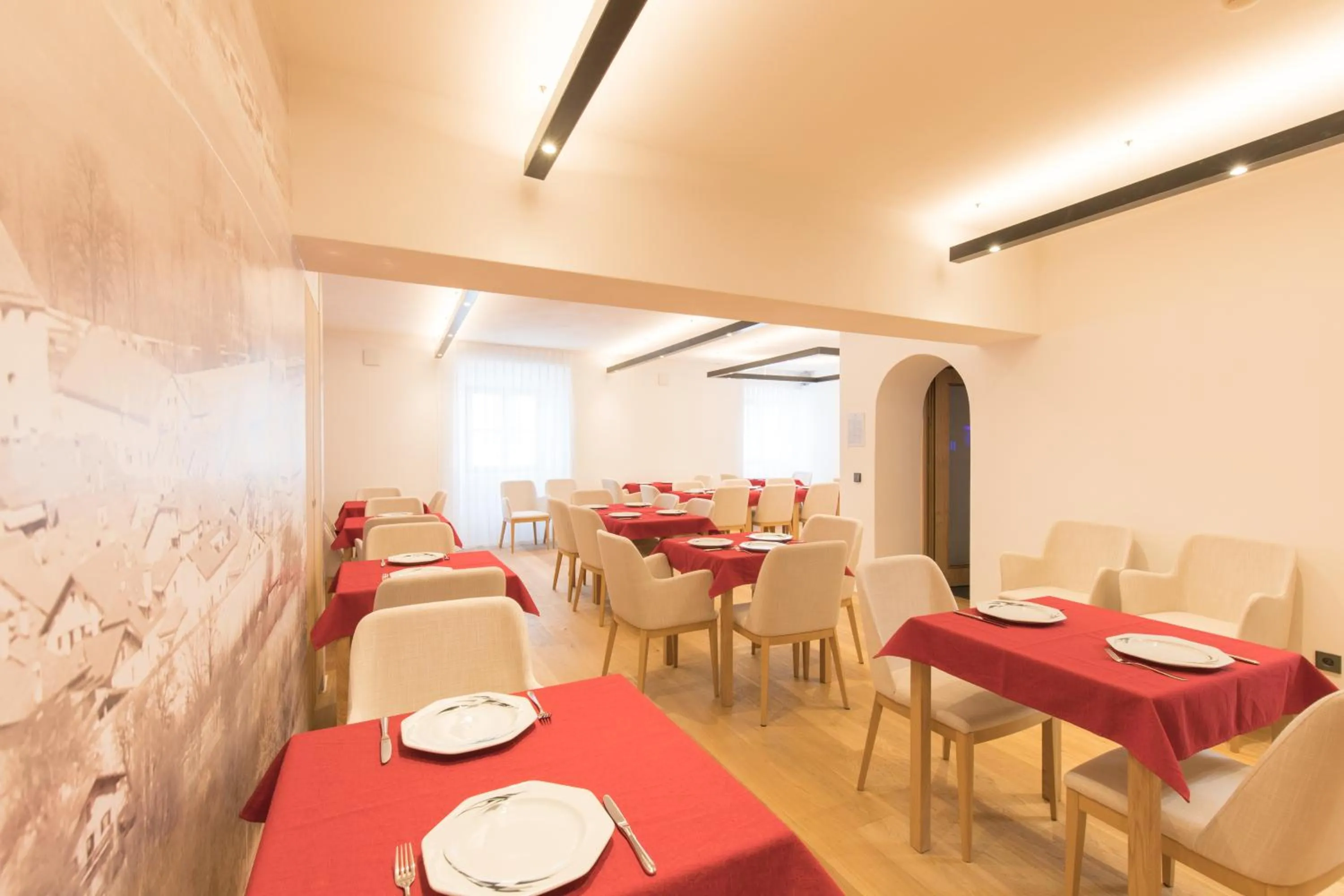 Buffet breakfast in Belvenu Boutique Hotel