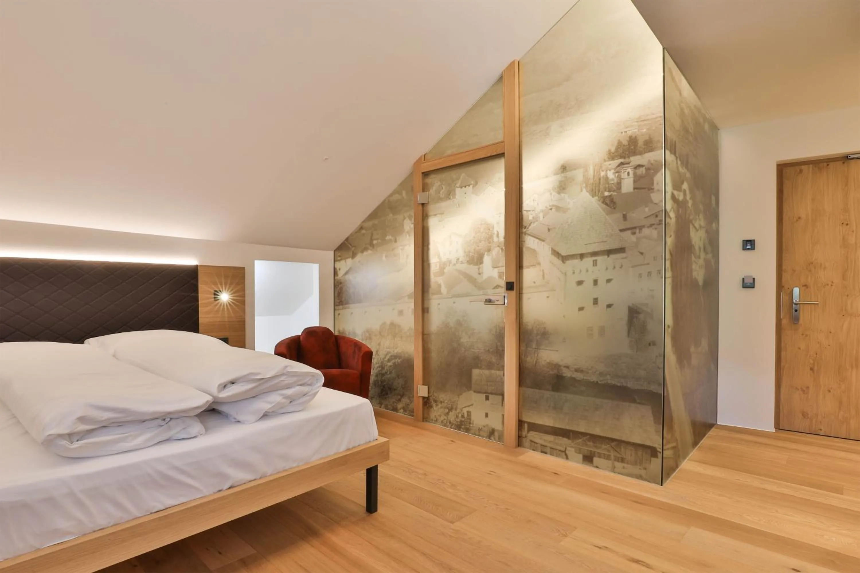 Bed in Belvenu Boutique Hotel