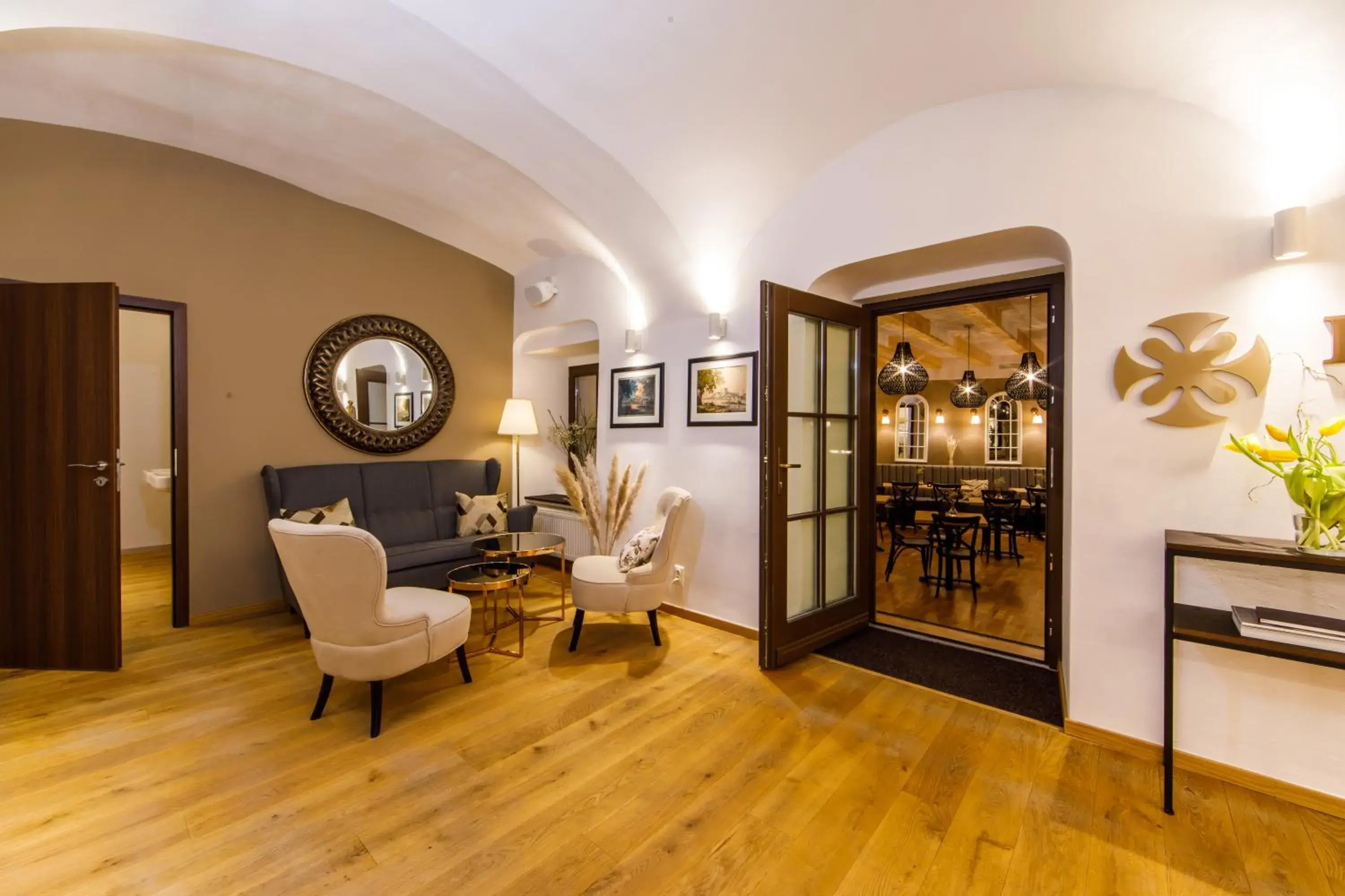 Lobby or reception in BEIGLI Hotel & Garden Lobby or reception in BEIGLI Hotel & Garden