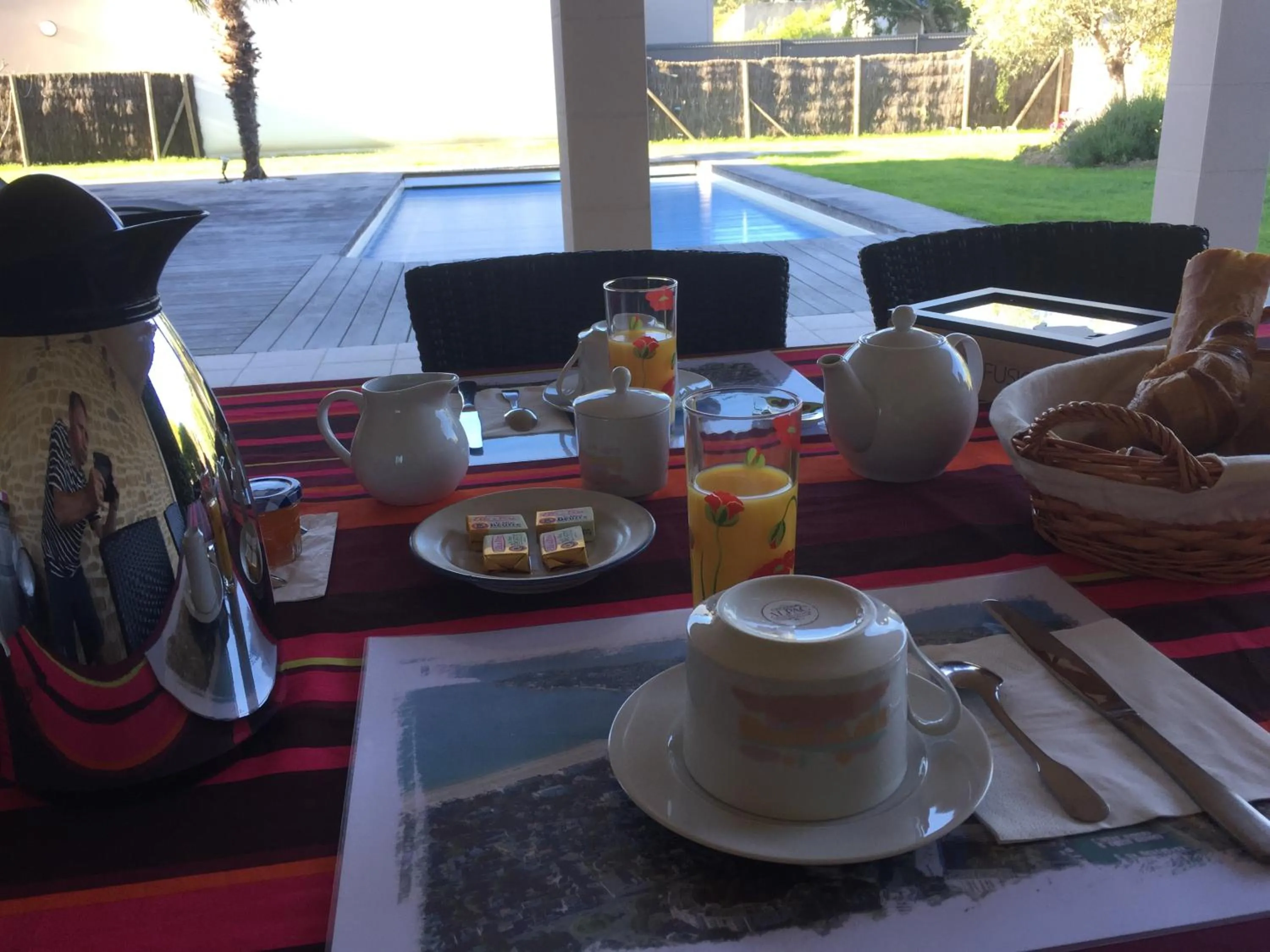 Continental breakfast in L'océane