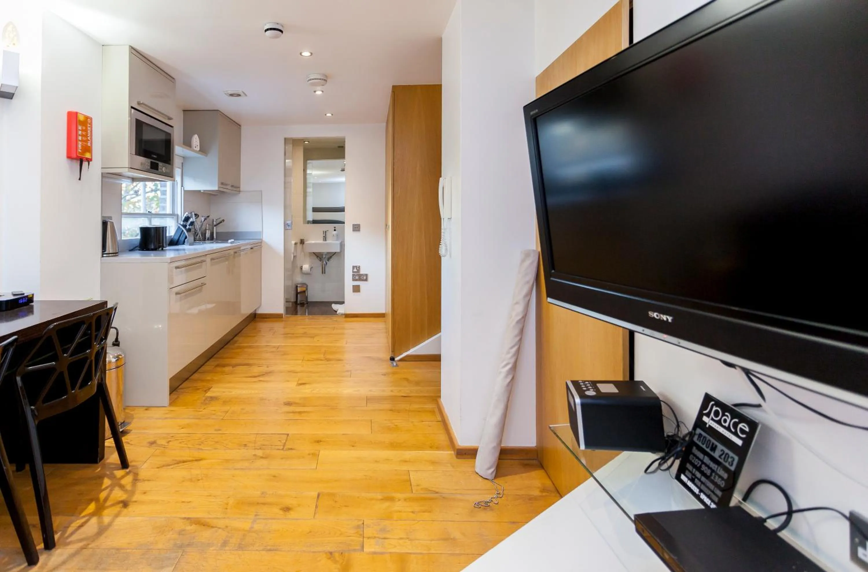 TV and multimedia in Space ApartHotel