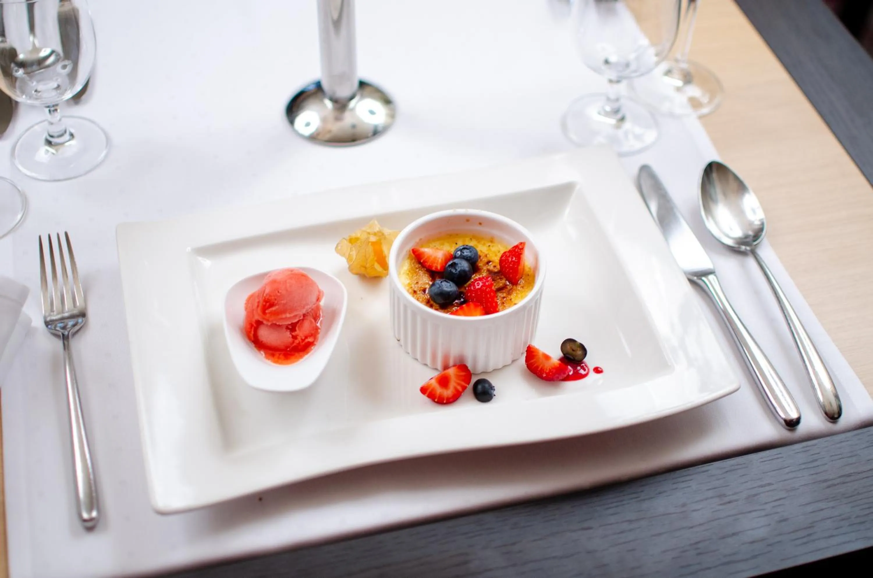 Restaurant/places to eat in Boutique Hotel Dubná Skala