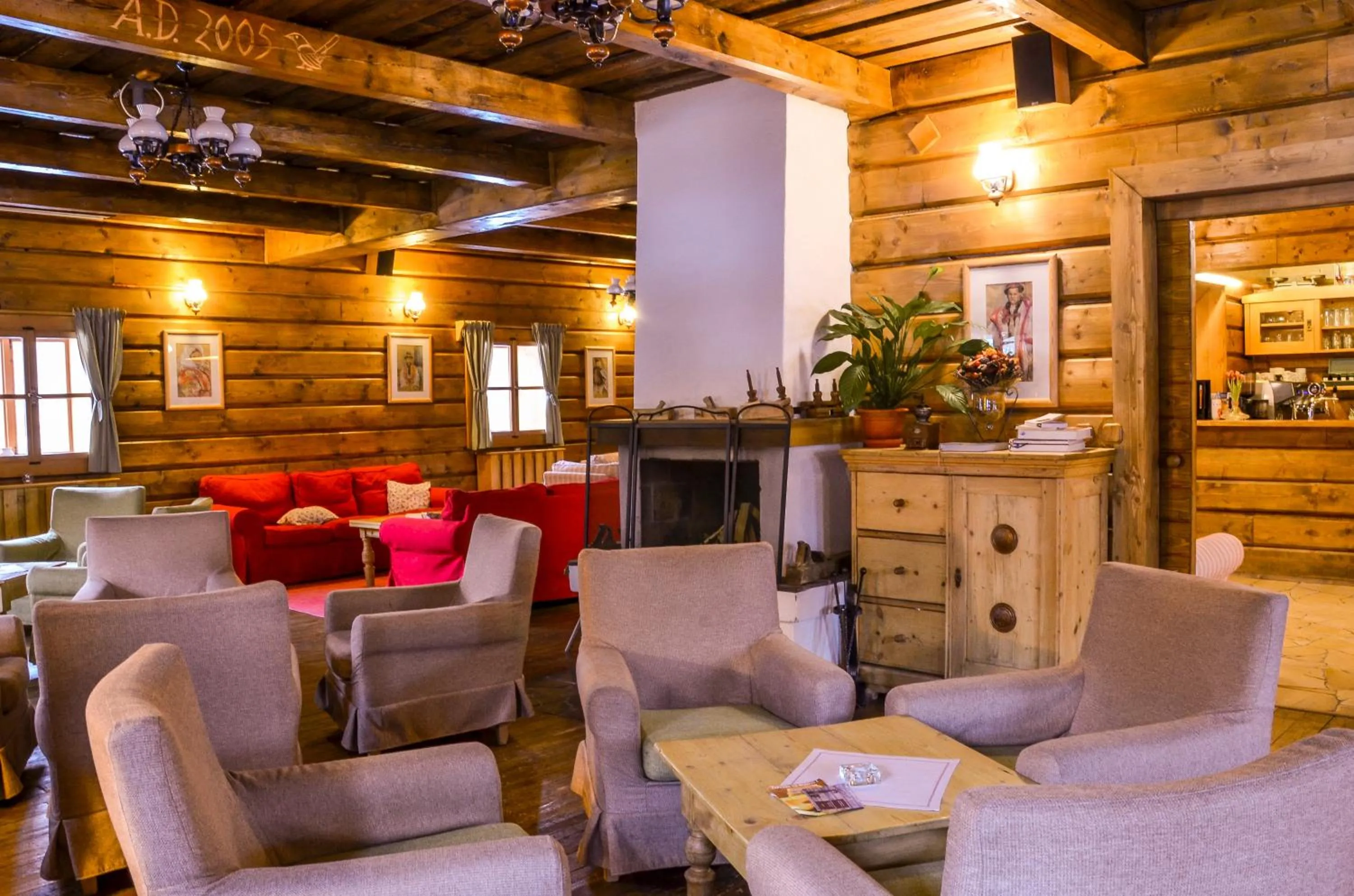 Lobby or reception in Hotel****Liptovský dvor