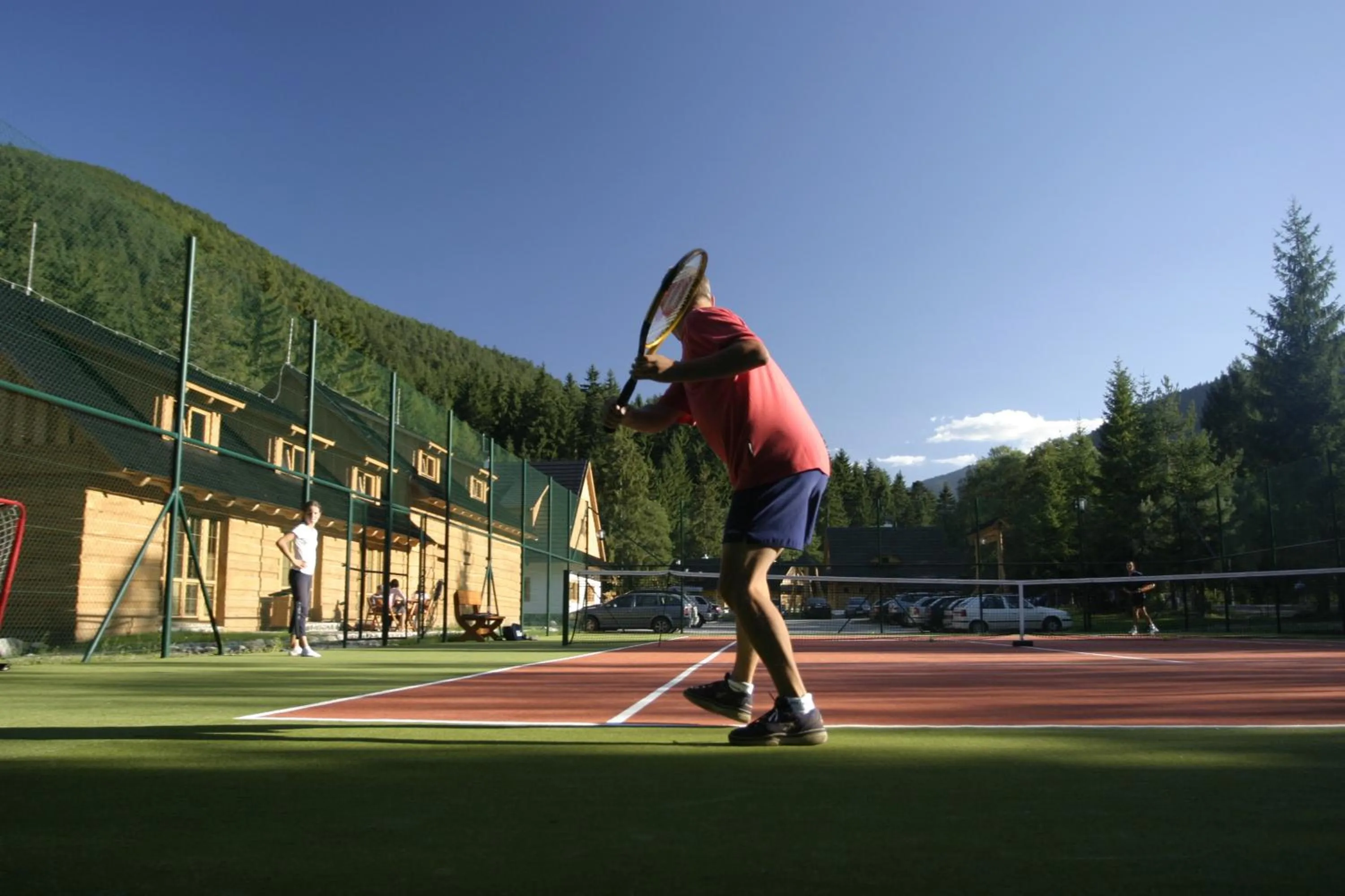 Tennis court in Hotel****Liptovský dvor