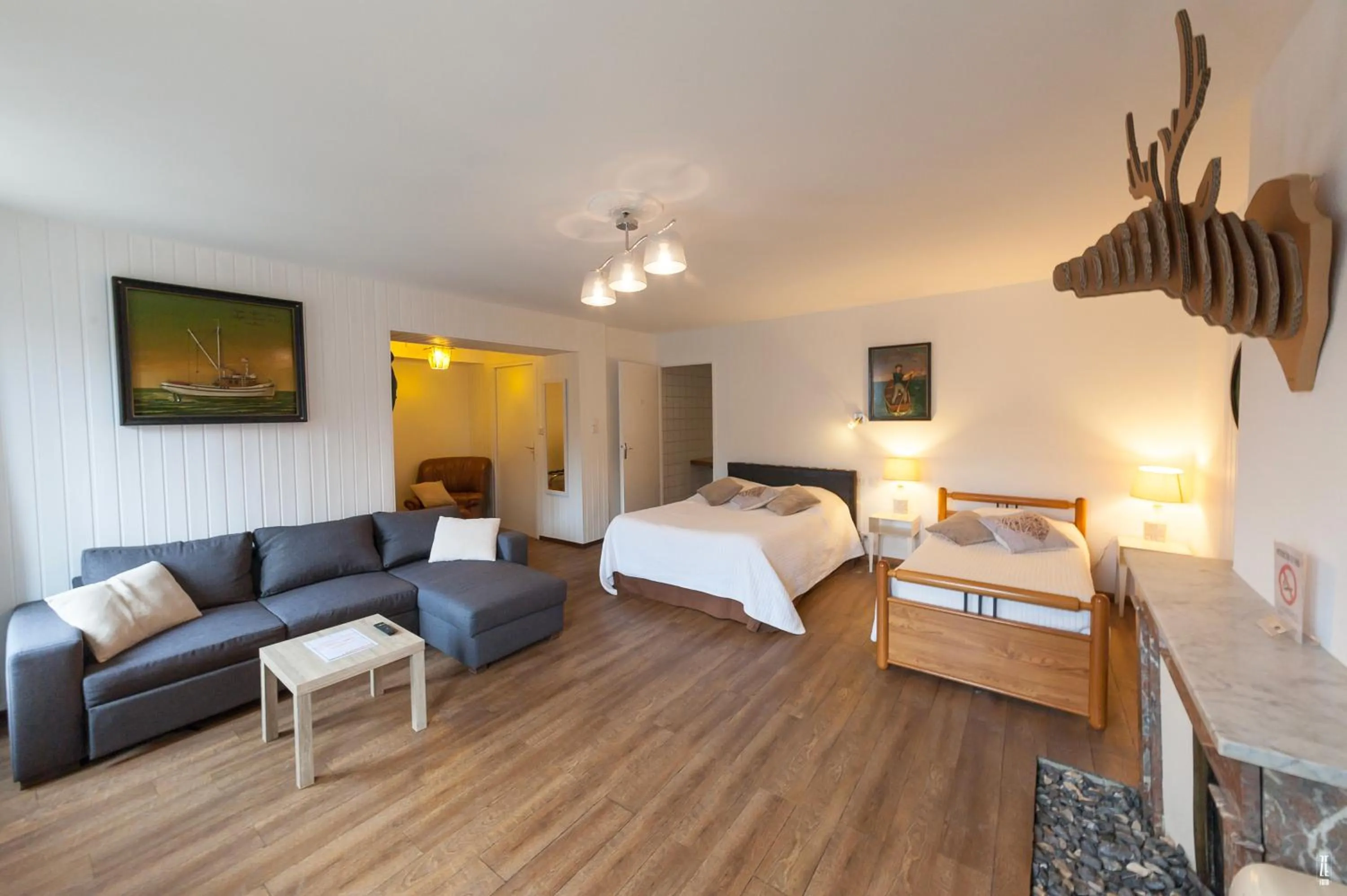 Bed in Relais Lorraine Alsace Pere & Fils