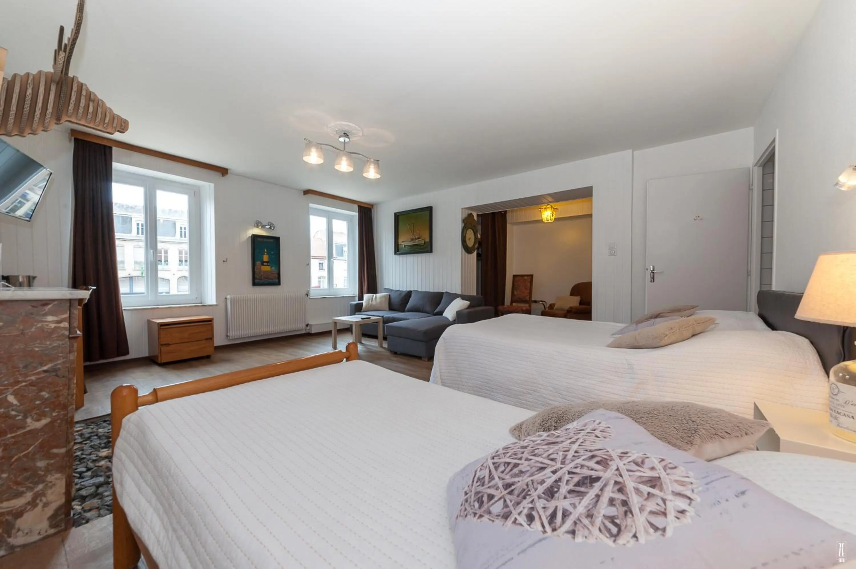 Bed in Relais Lorraine Alsace Pere & Fils