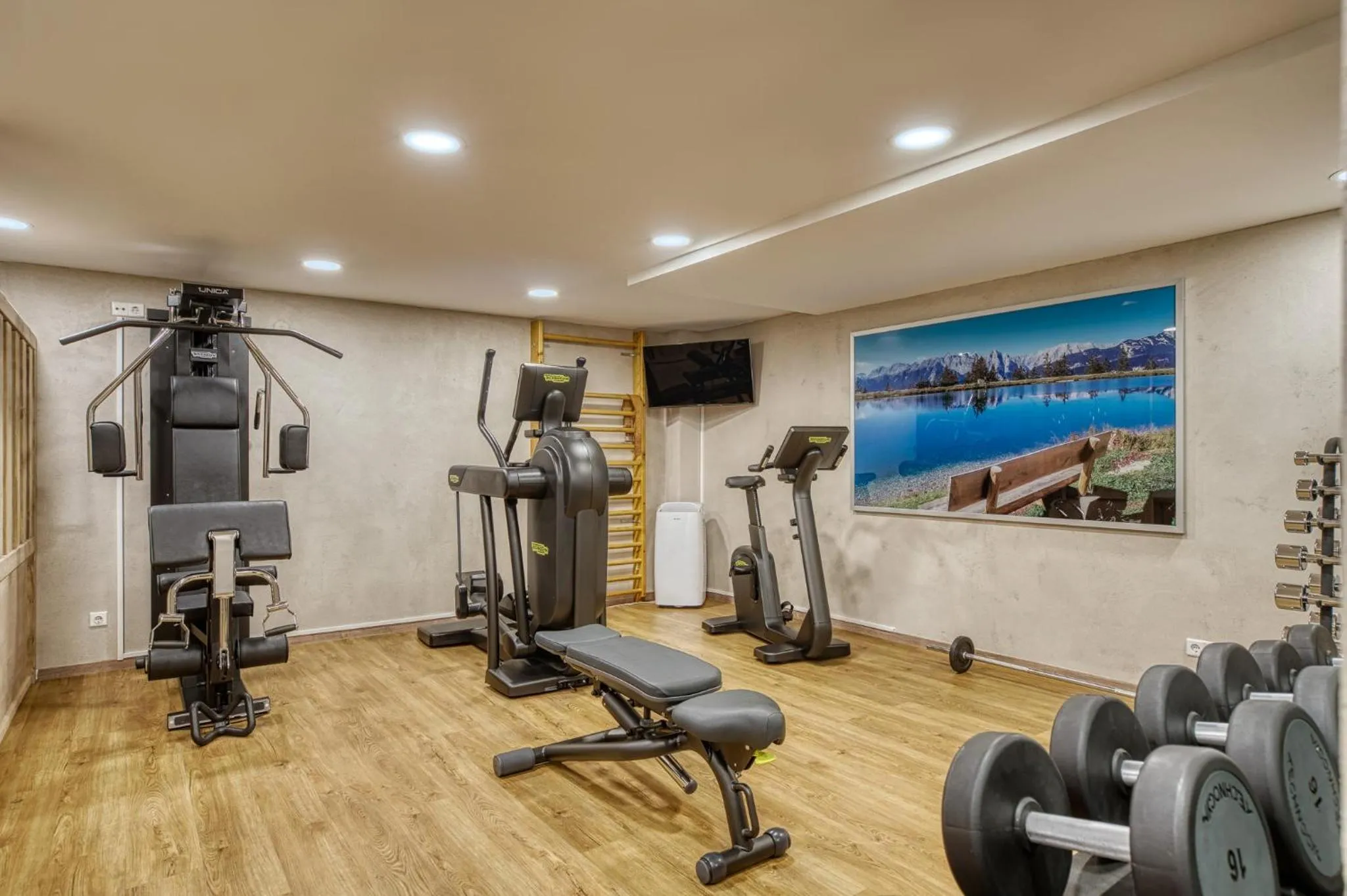 Fitness centre/facilities in Parkhotel Seefeld