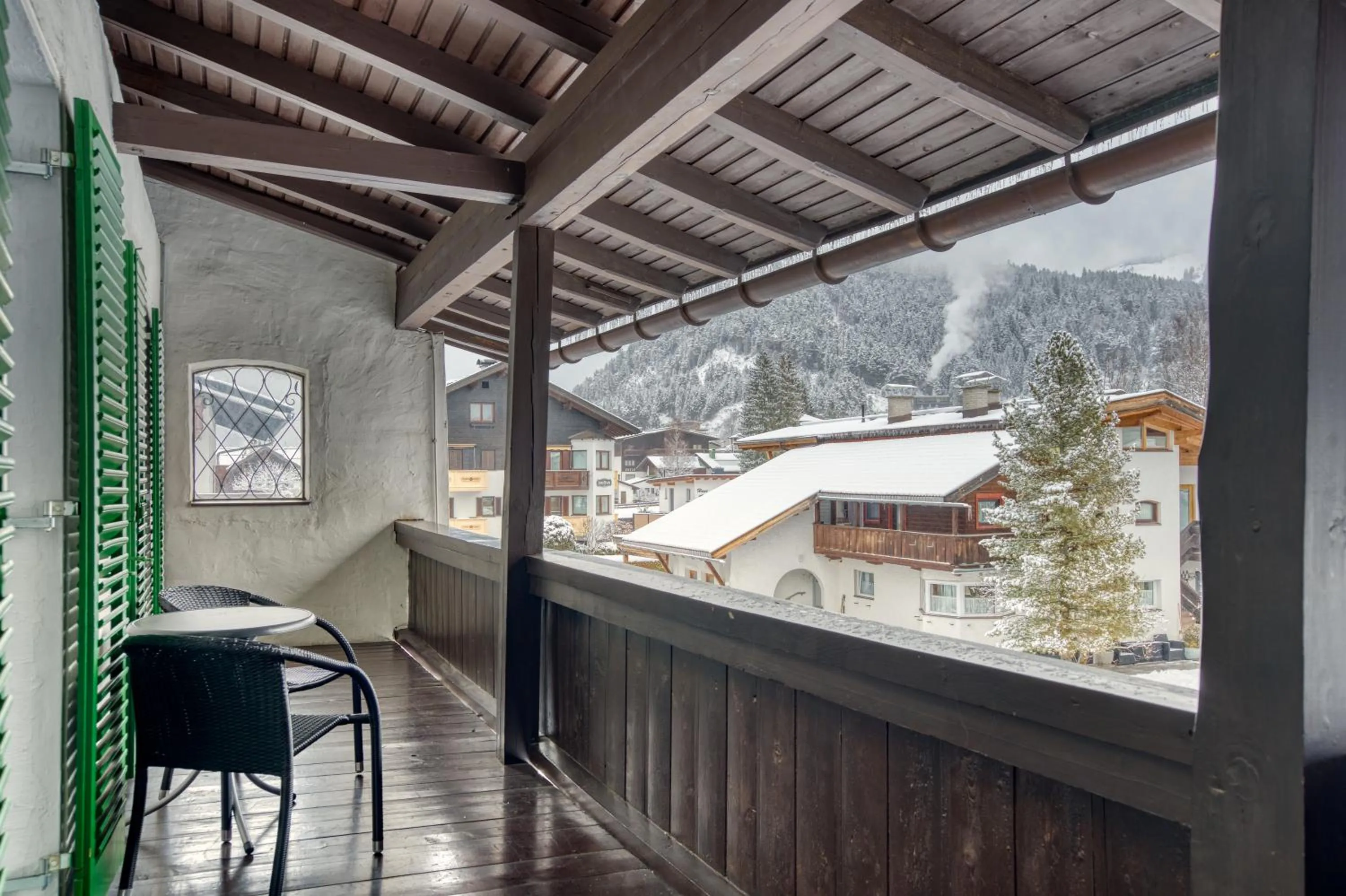 Mountain view in Parkhotel Seefeld