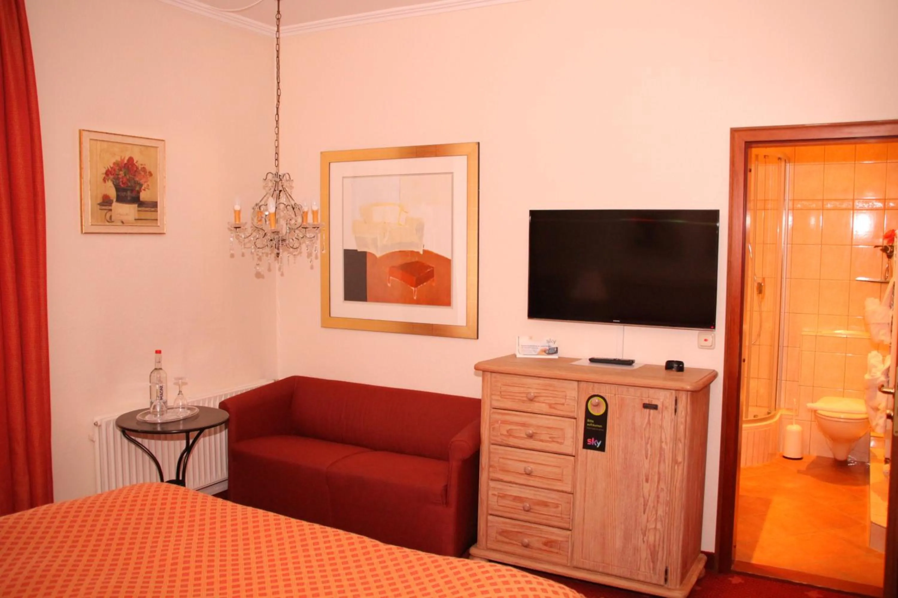 TV and multimedia in Romantik im Hotel Villa Röhl