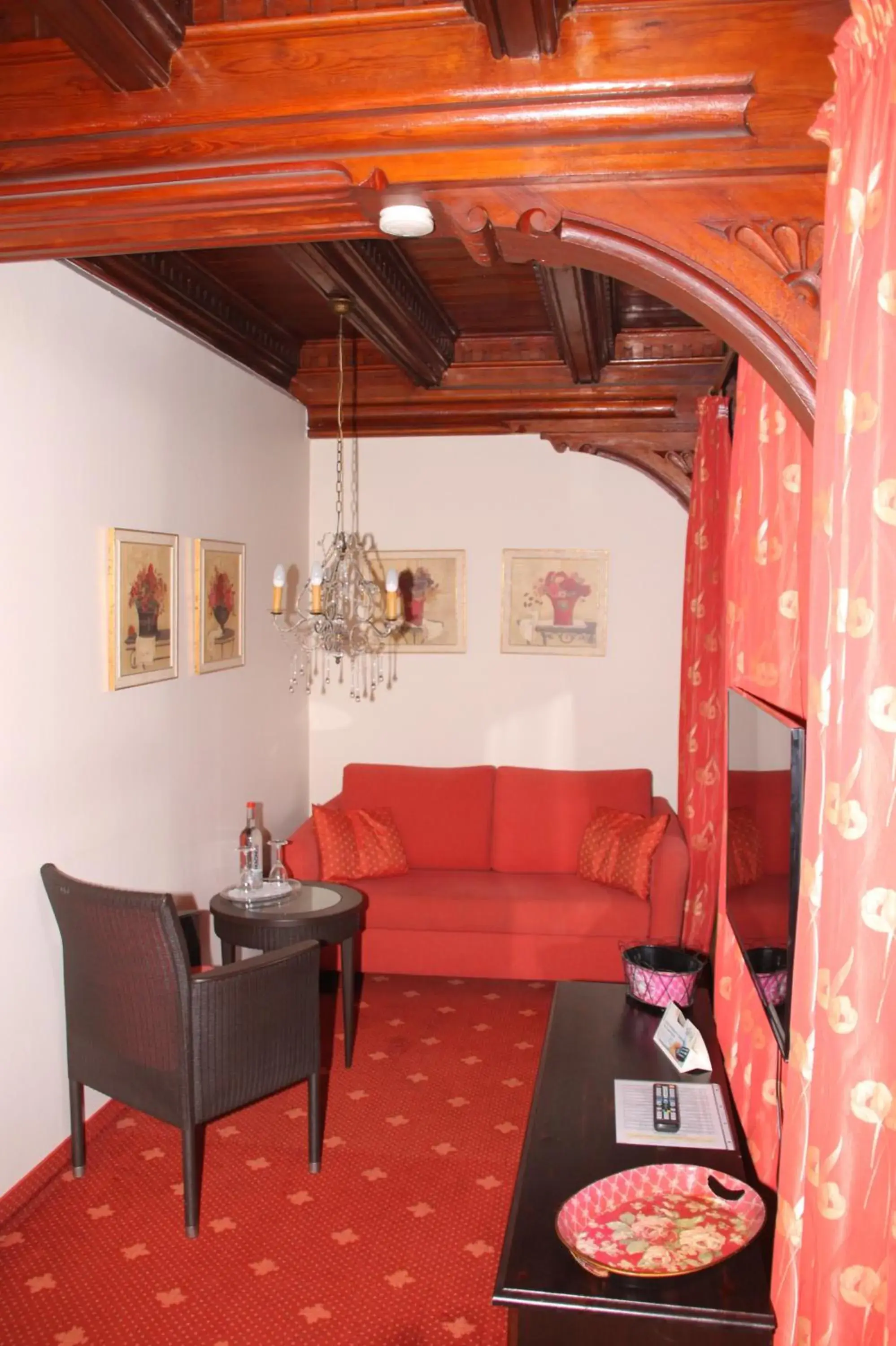 Decorative detail, Seating Area in Romantik im Hotel Villa Röhl