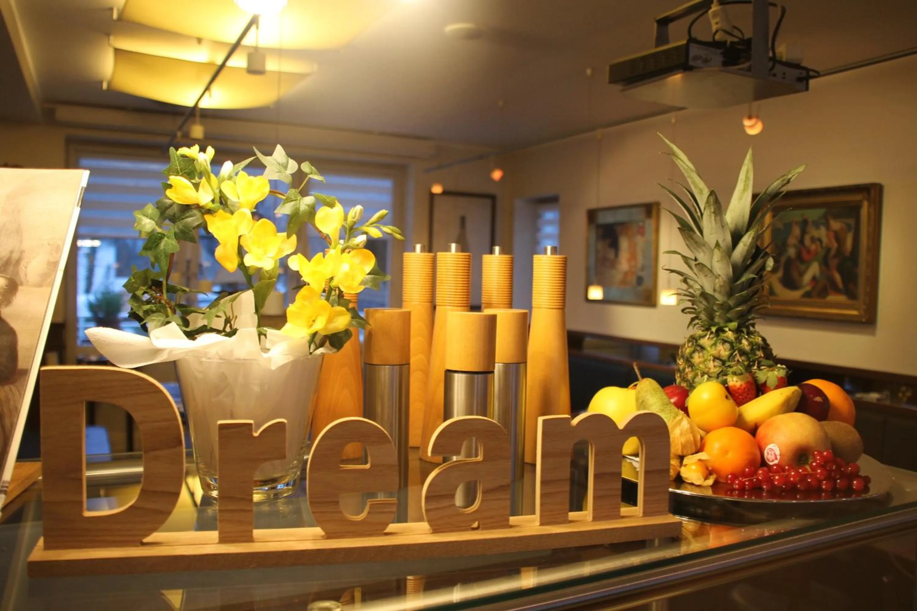 Decorative detail in Romantik im Hotel Villa Röhl