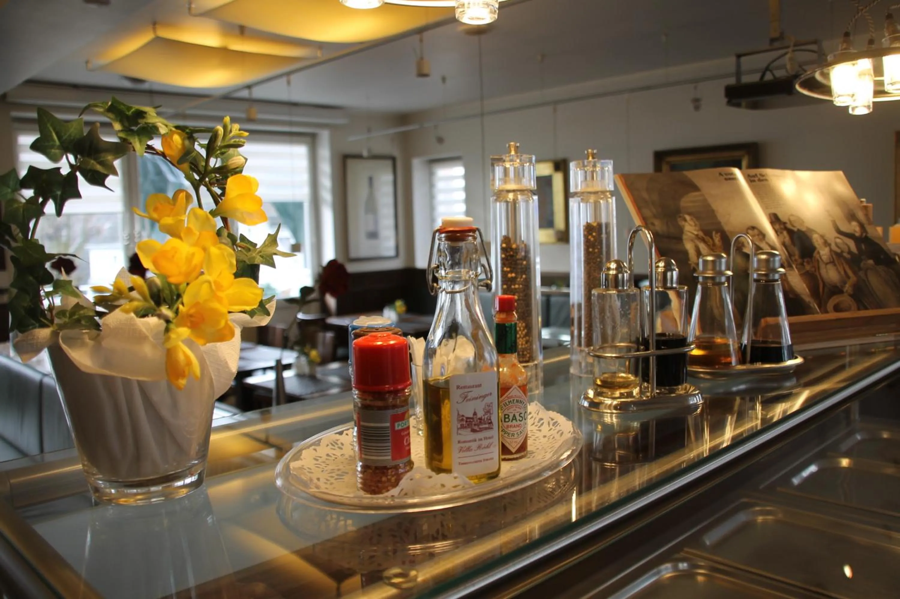 Decorative detail in Romantik im Hotel Villa Röhl