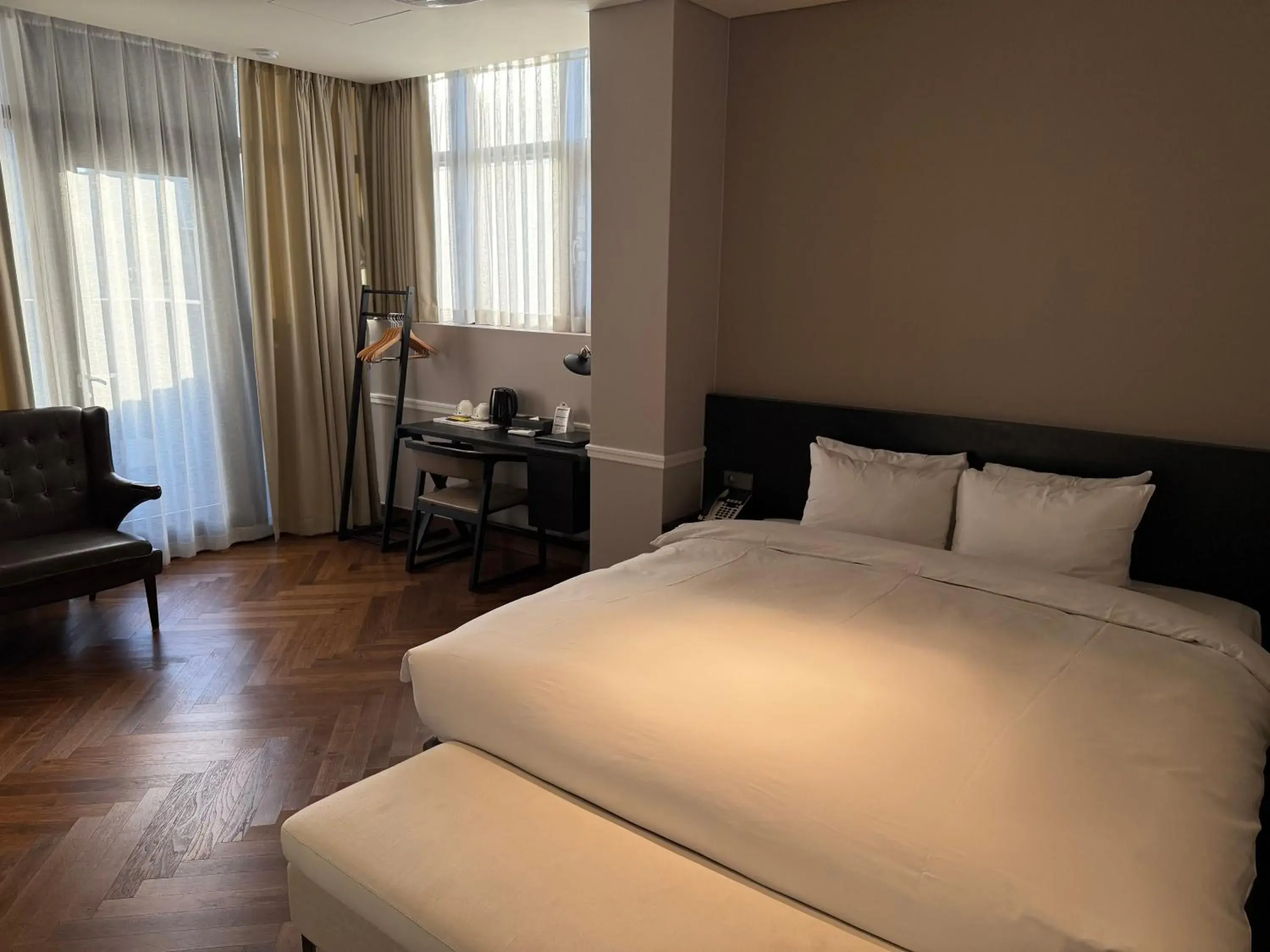 Bed in Rivertain Hotel Bed in Rivertain Hotel