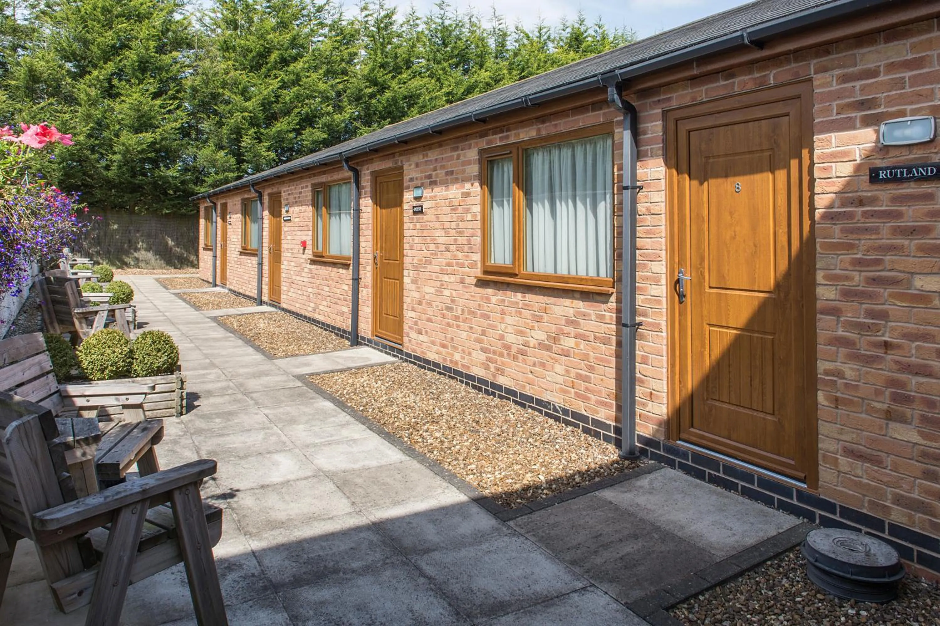 Balcony/Terrace in Spanhoe Lodge