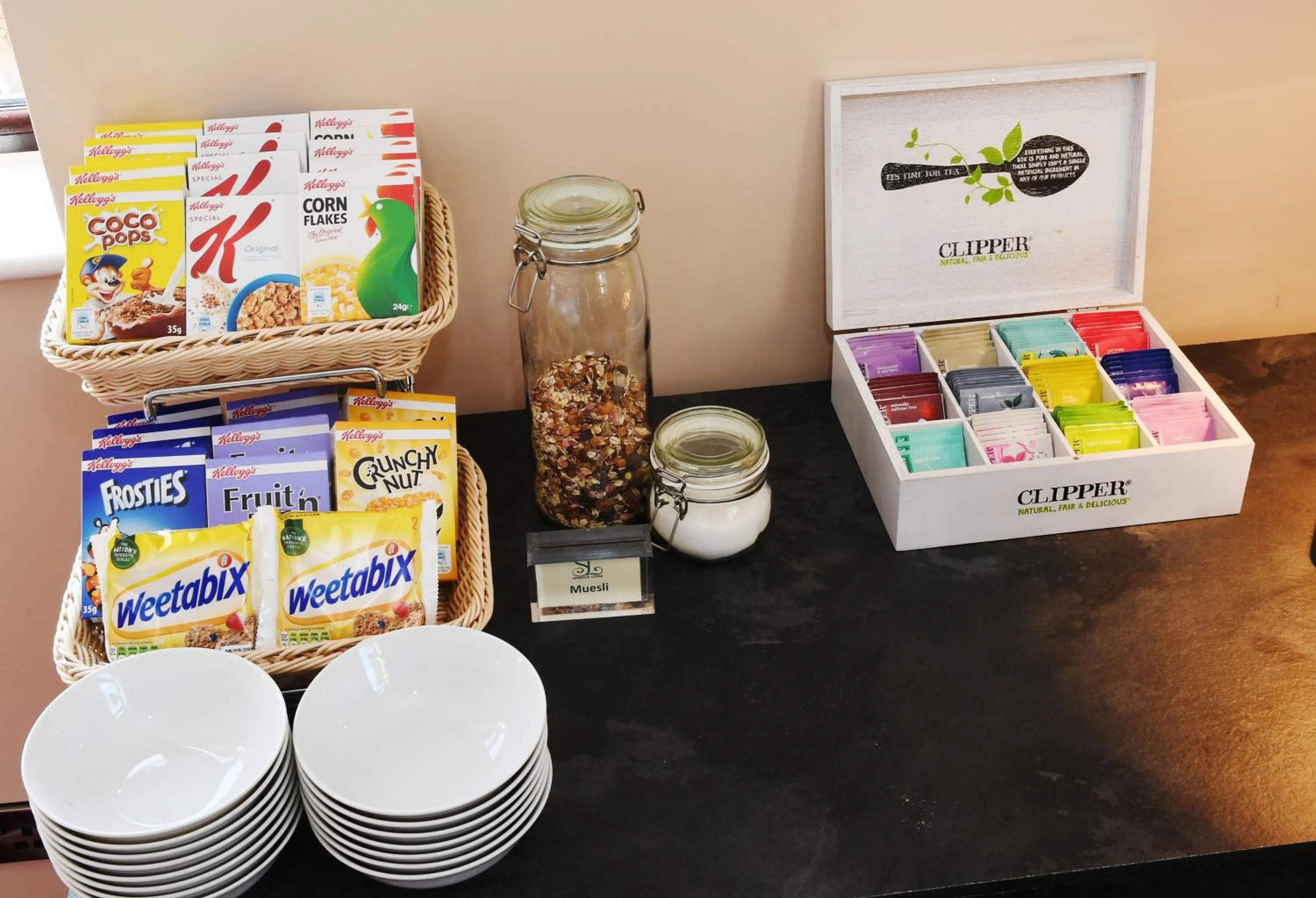 Breakfast in Spanhoe Lodge