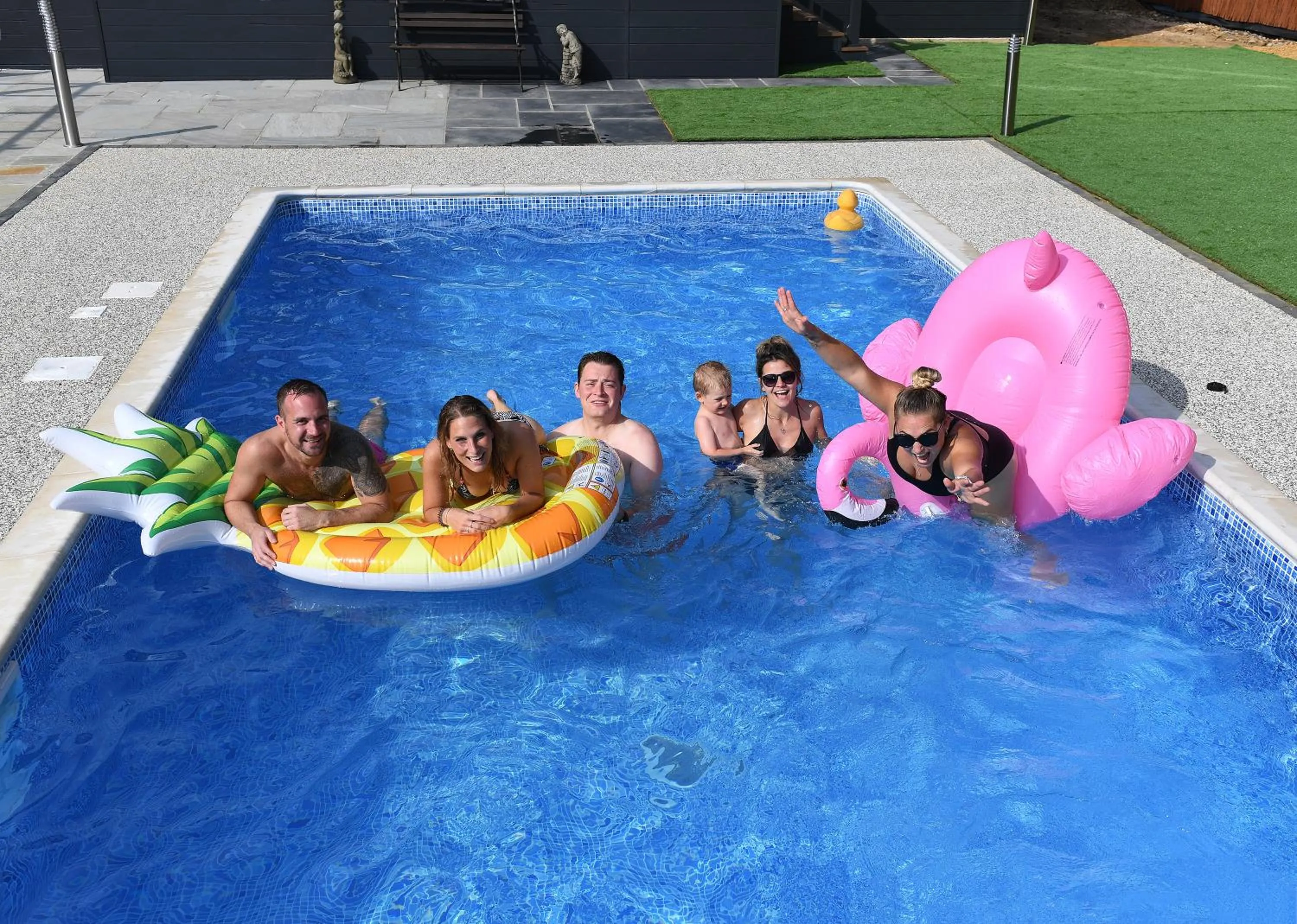 Garden in Spanhoe Lodge