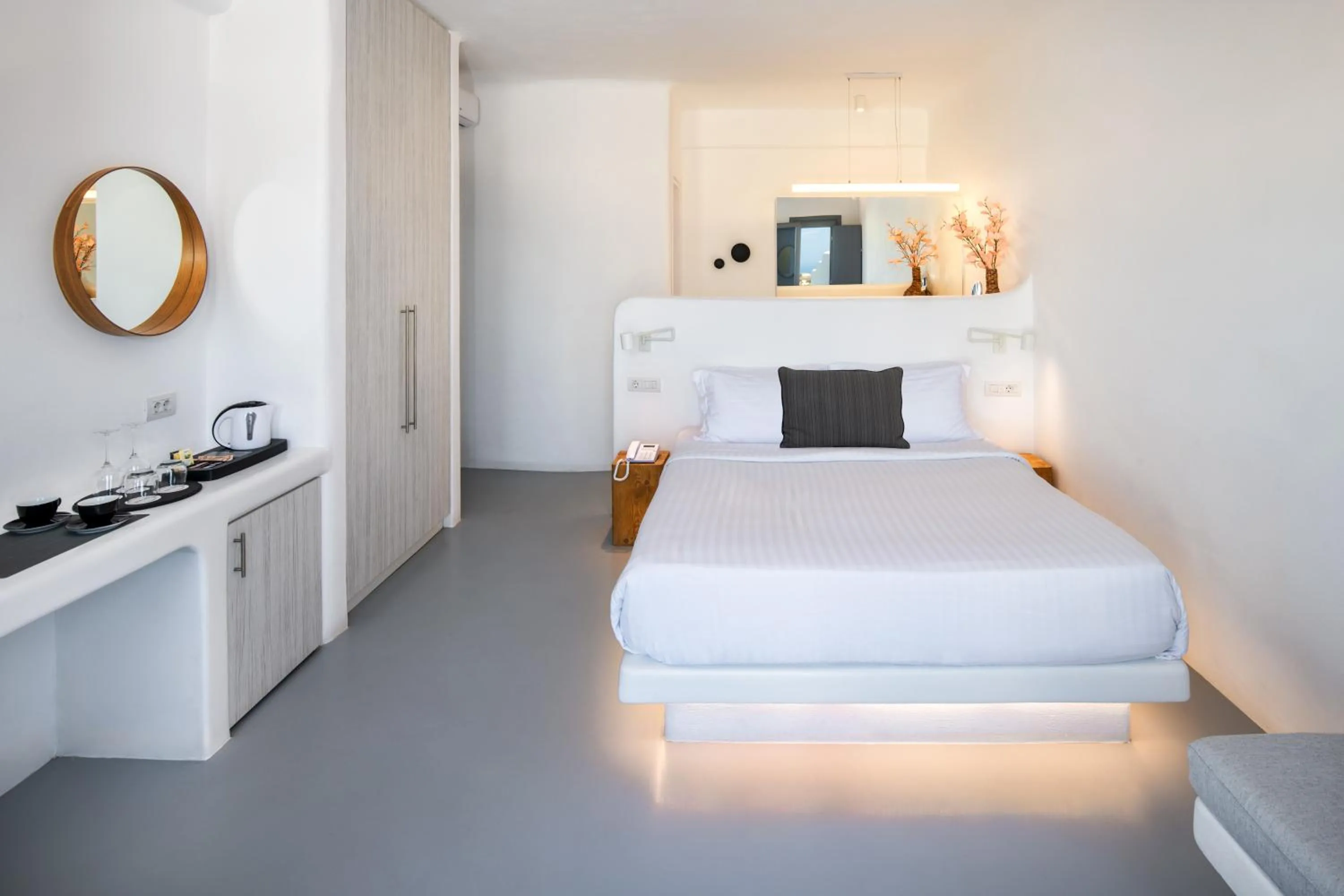 Bedroom, Bed in Alunia Incognito Suites - Adults Only