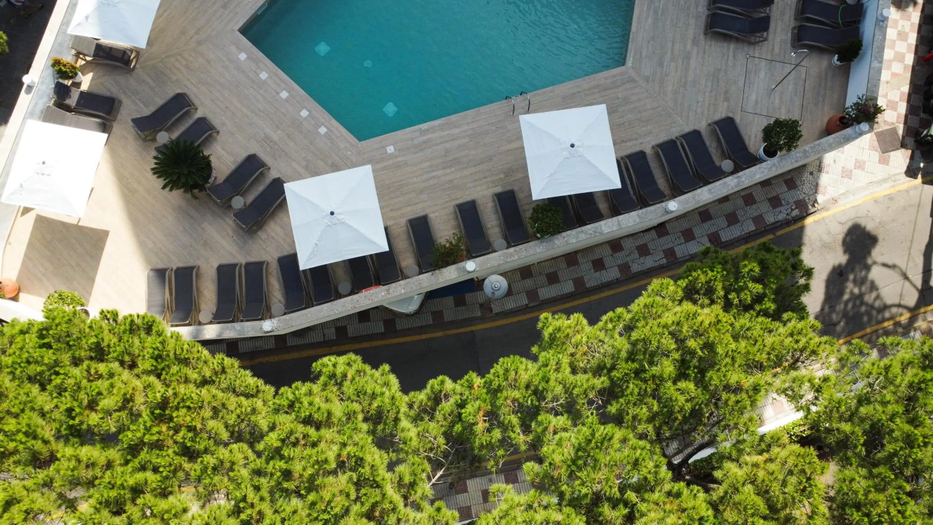 Bird's eye view in Hotel Aromar