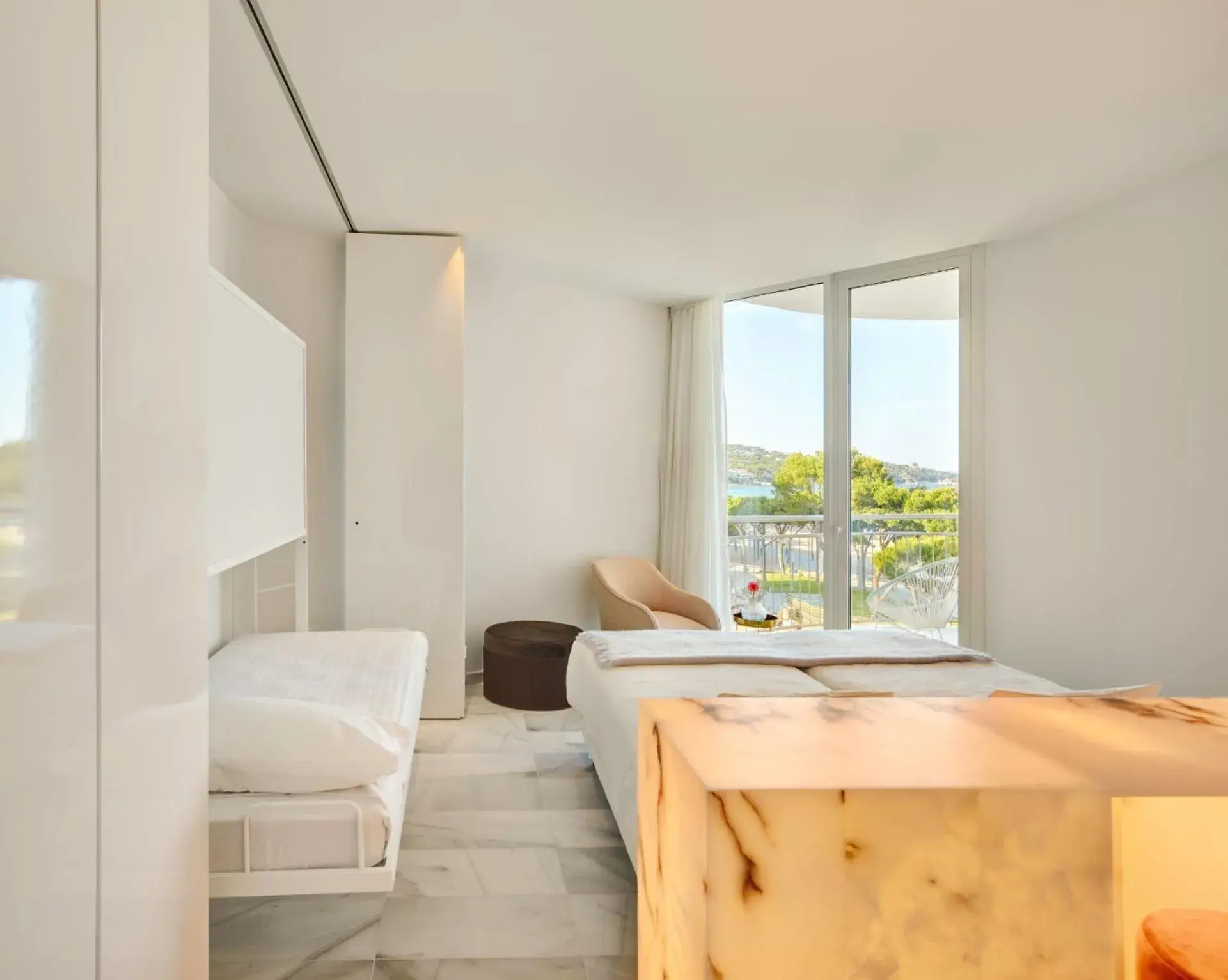 Seating area, Bed in Hotel Aromar Seating area, Bed in Hotel Aromar