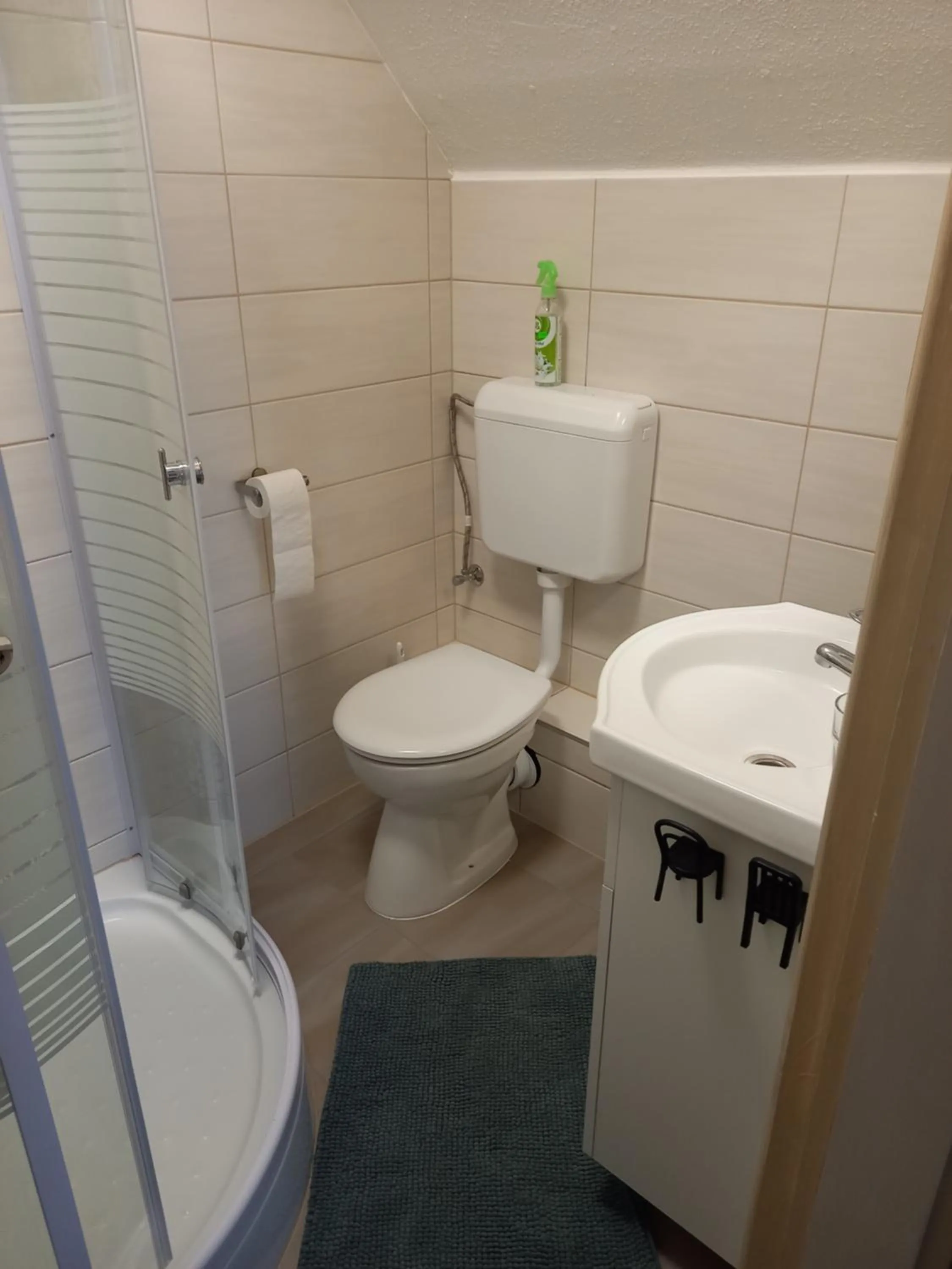 Bathroom in Burai Vendégház
