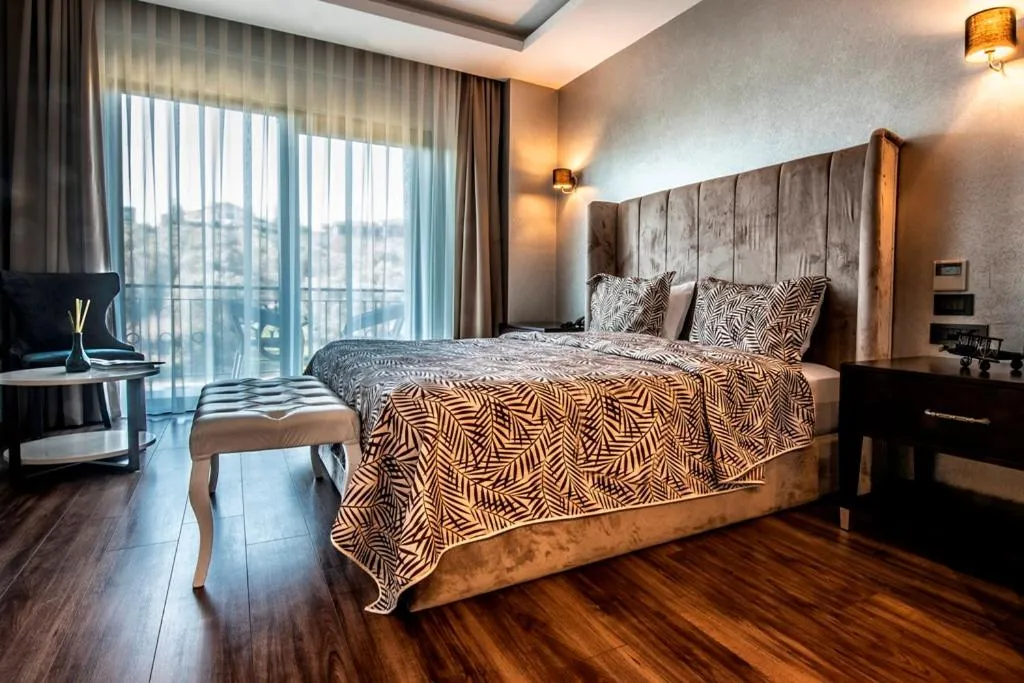 Bed in Heybeli Hotel