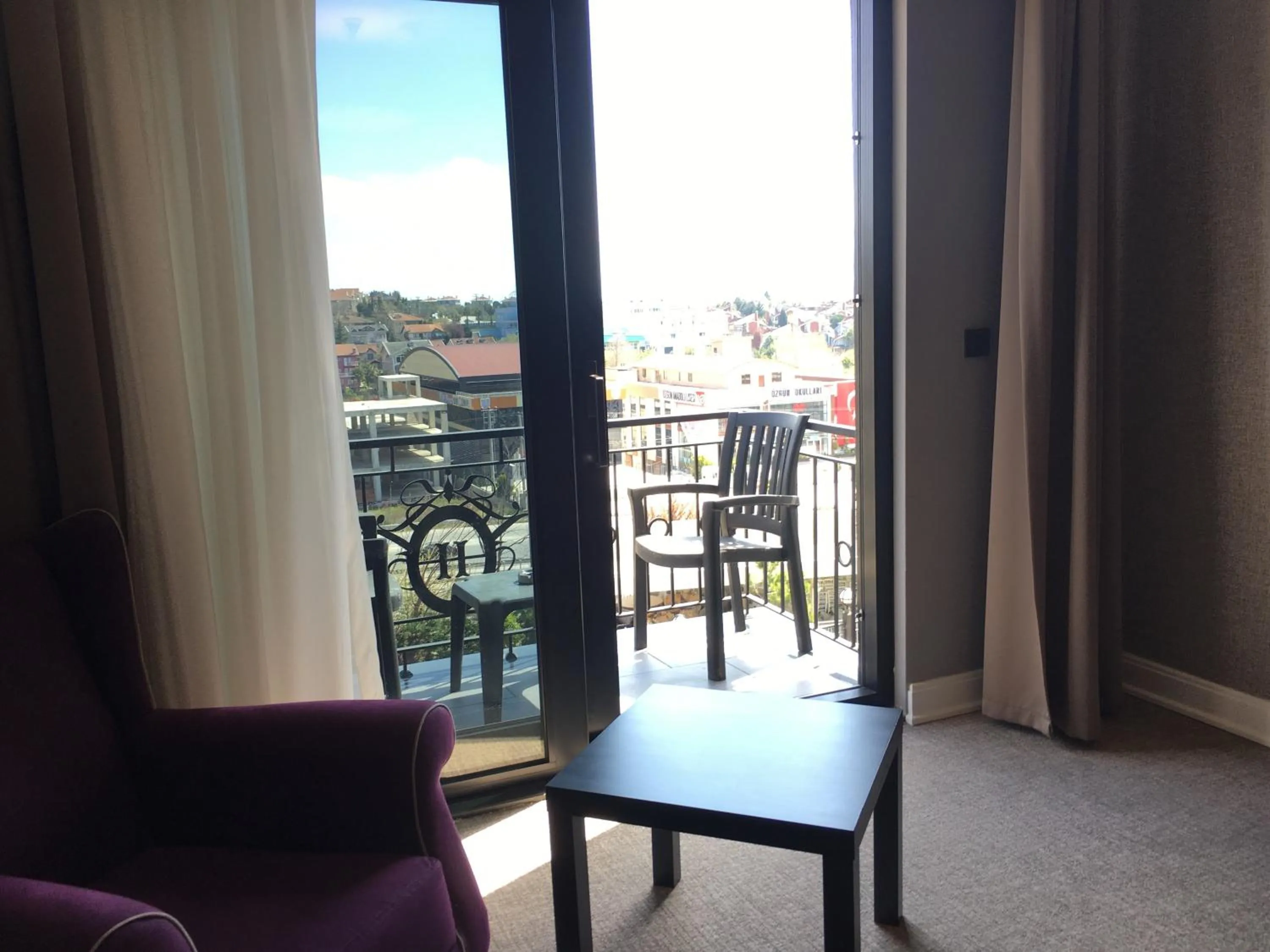 Balcony/Terrace in Heybeli Hotel