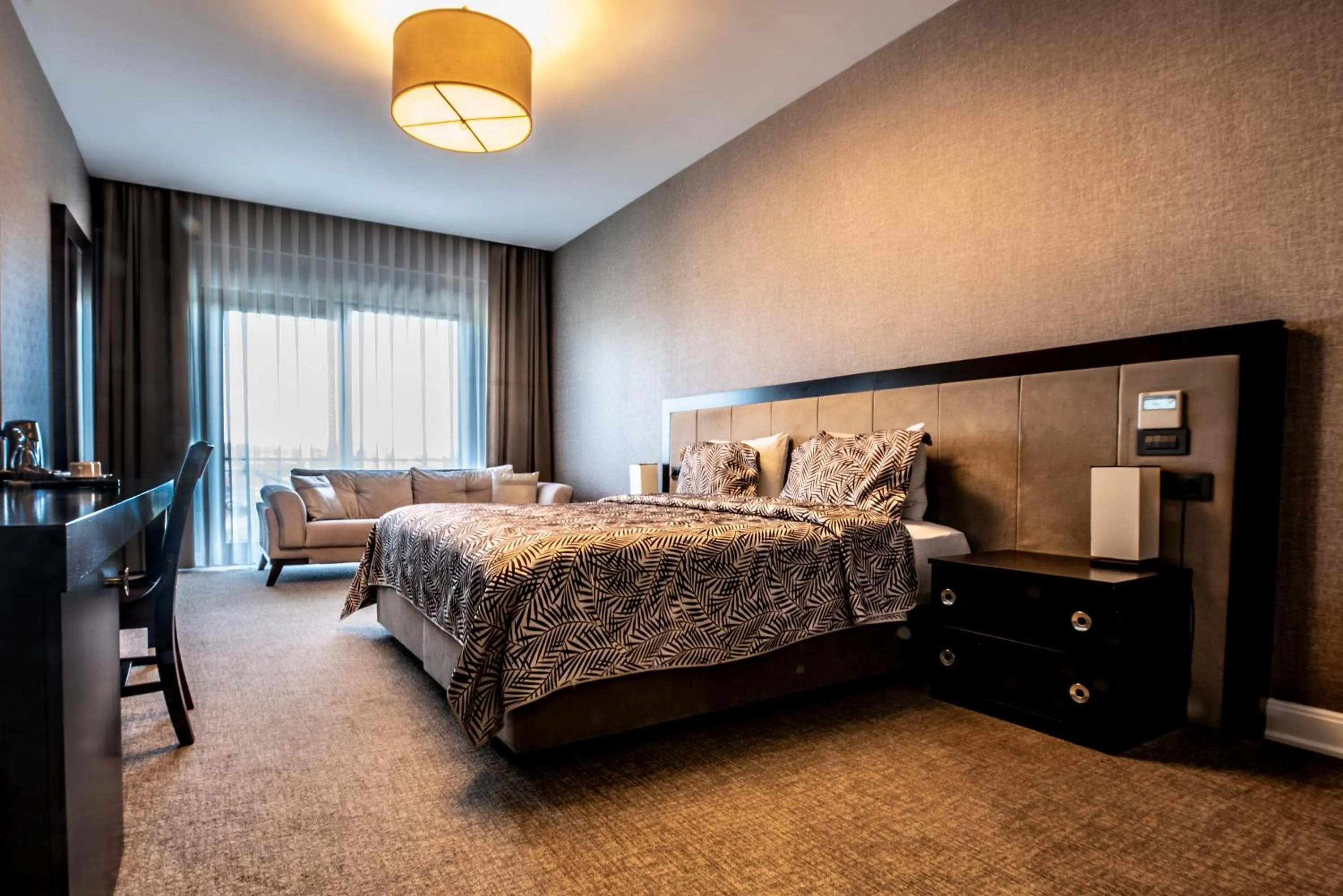 Bed in Heybeli Hotel