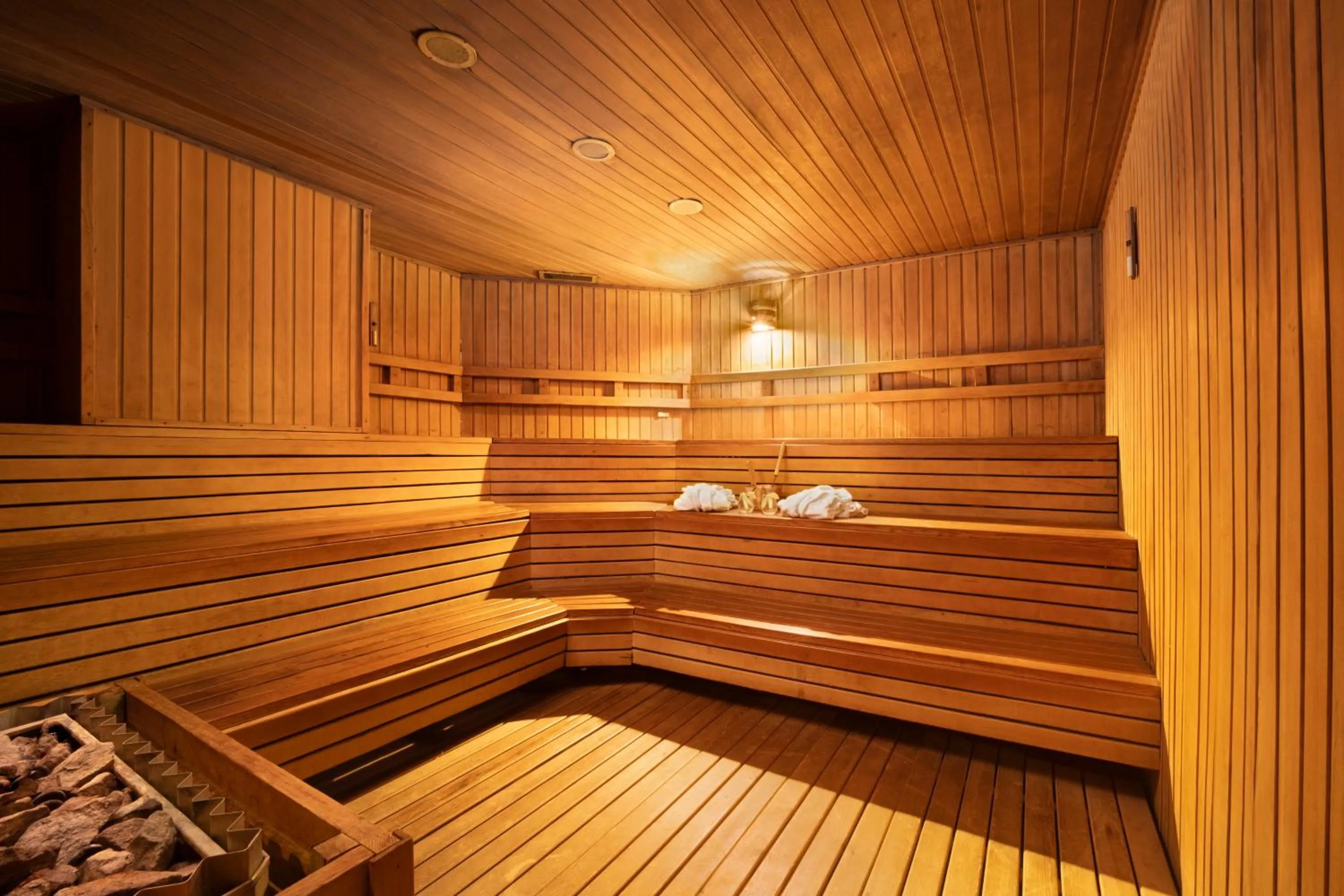 Sauna in Golden Age Hotel Taksim