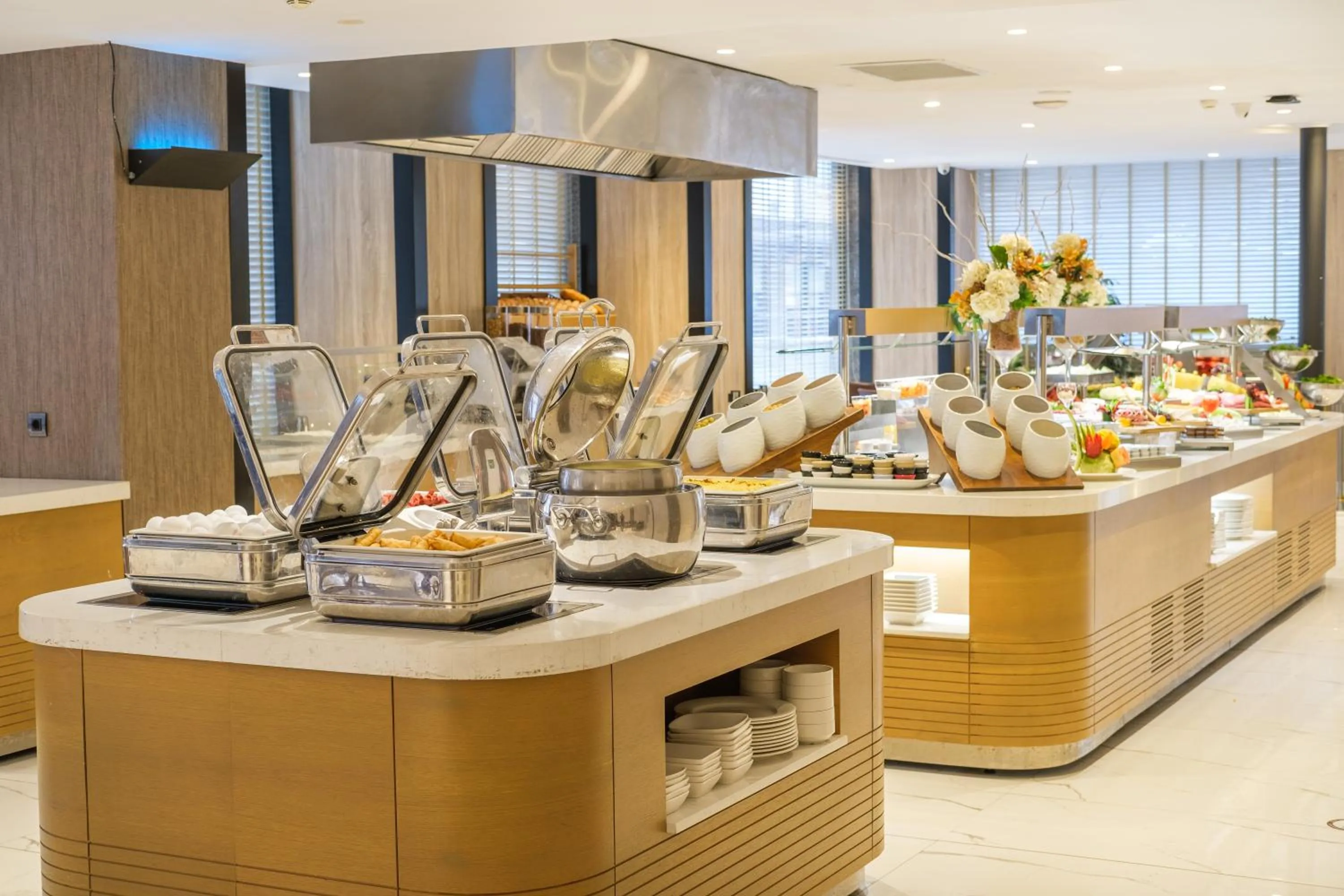 Buffet breakfast in Golden Age Hotel Taksim