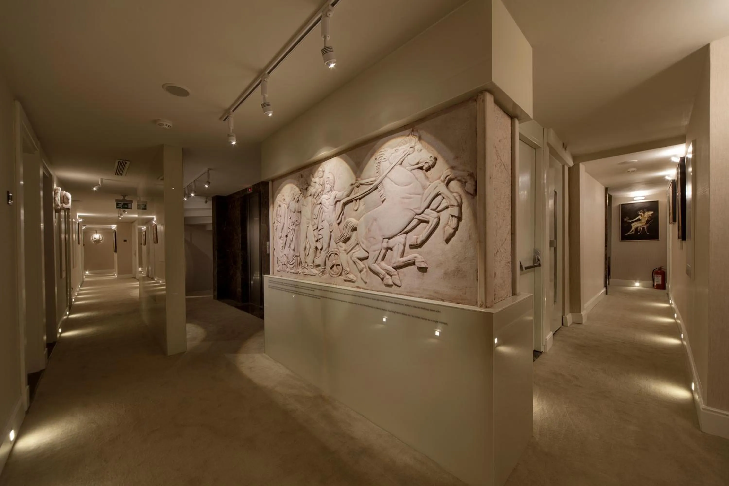 Decorative detail in Golden Age Hotel Taksim