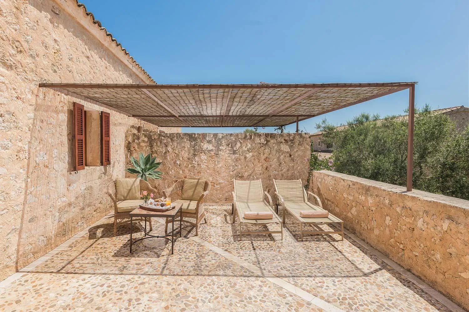 Balcony/Terrace in Belle Son Mas Luxury Finca Hotel