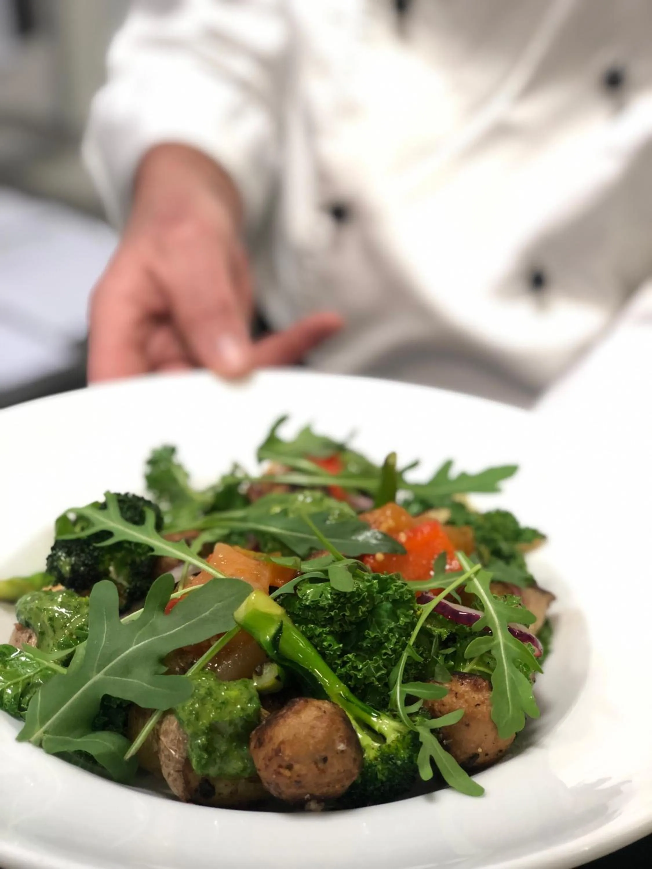 Food close-up in Maritim Fjordhotel